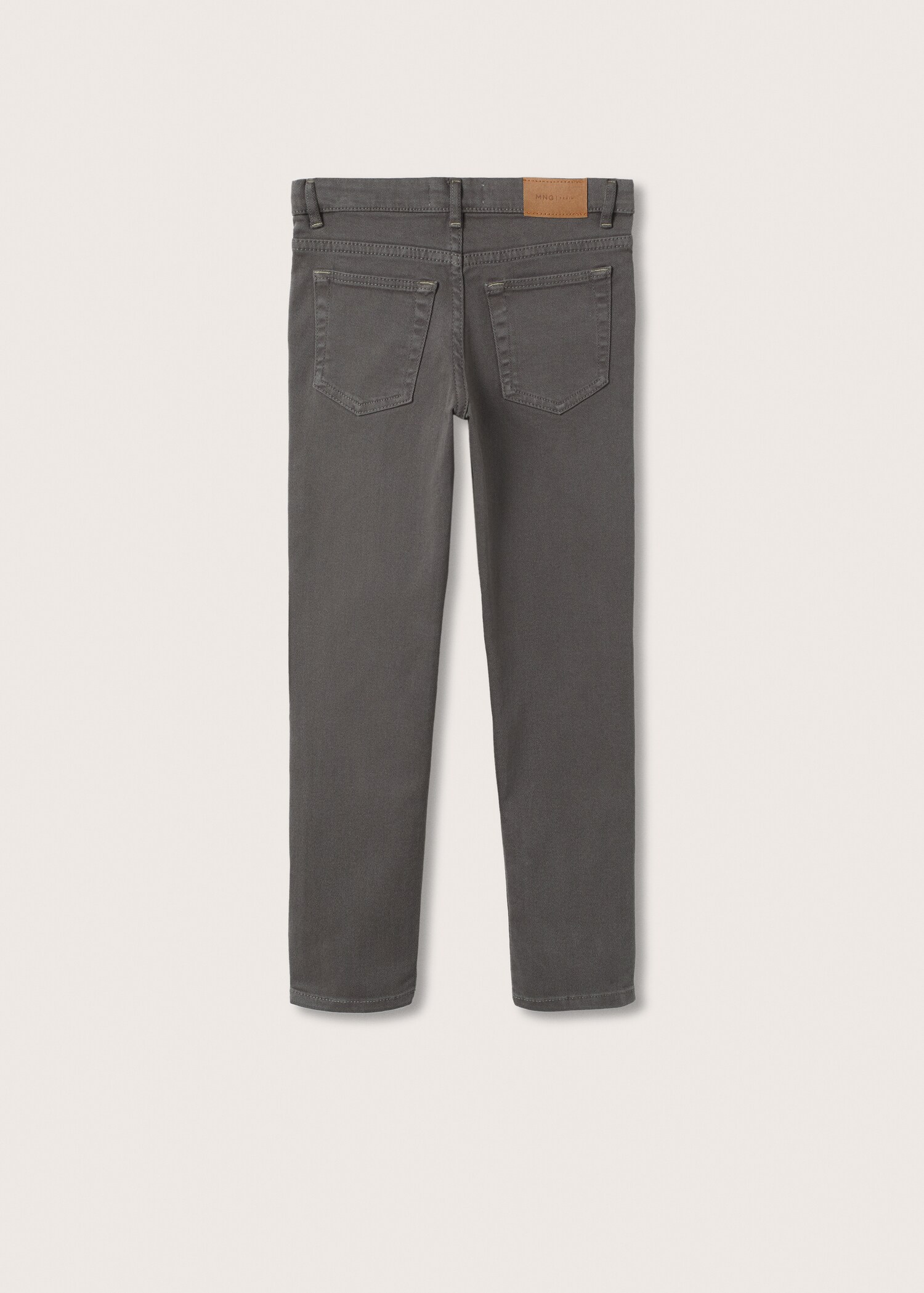 Pantalón slim fit algodón - Reverso del artículo