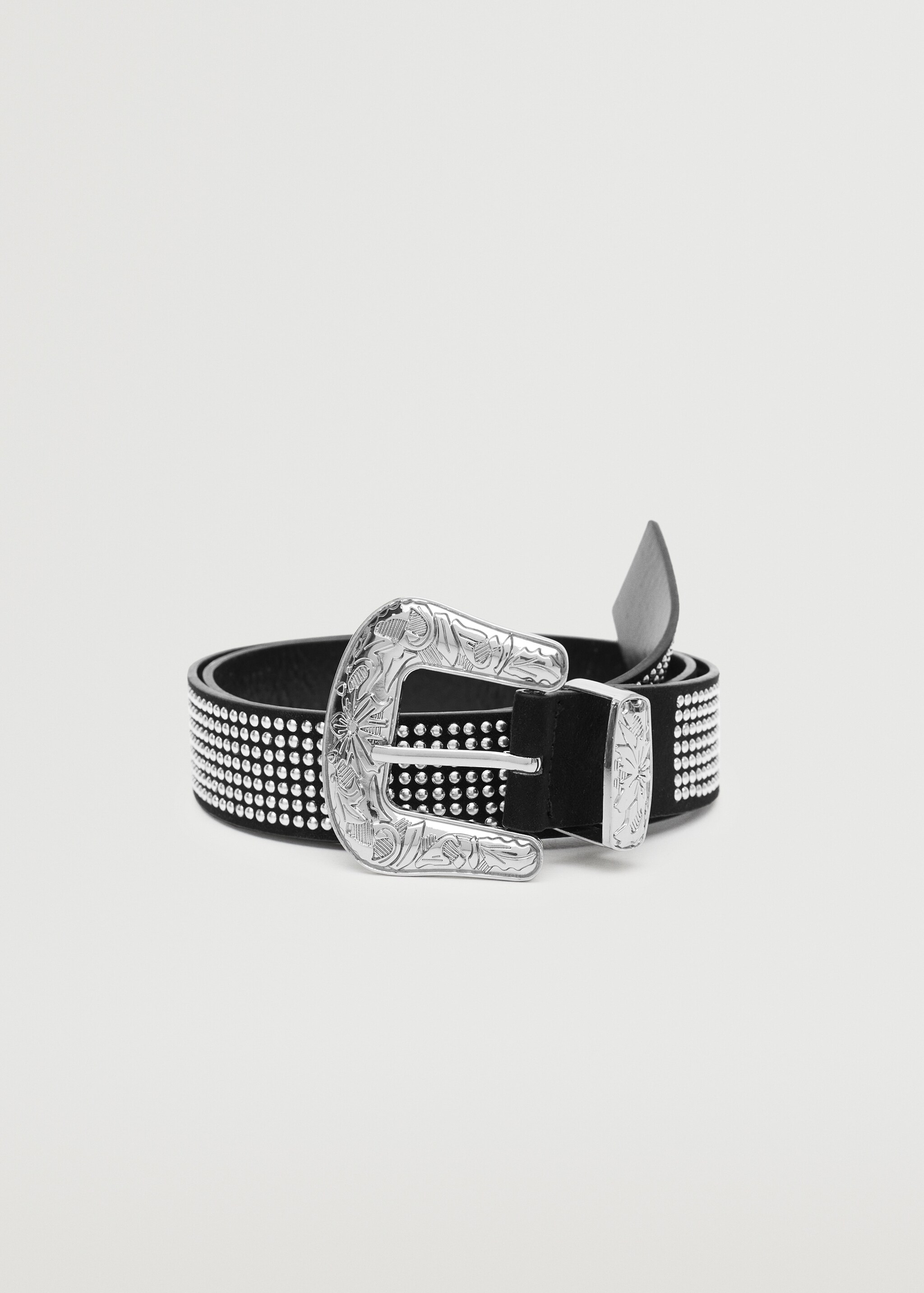 Buckled studded belt - Article without model