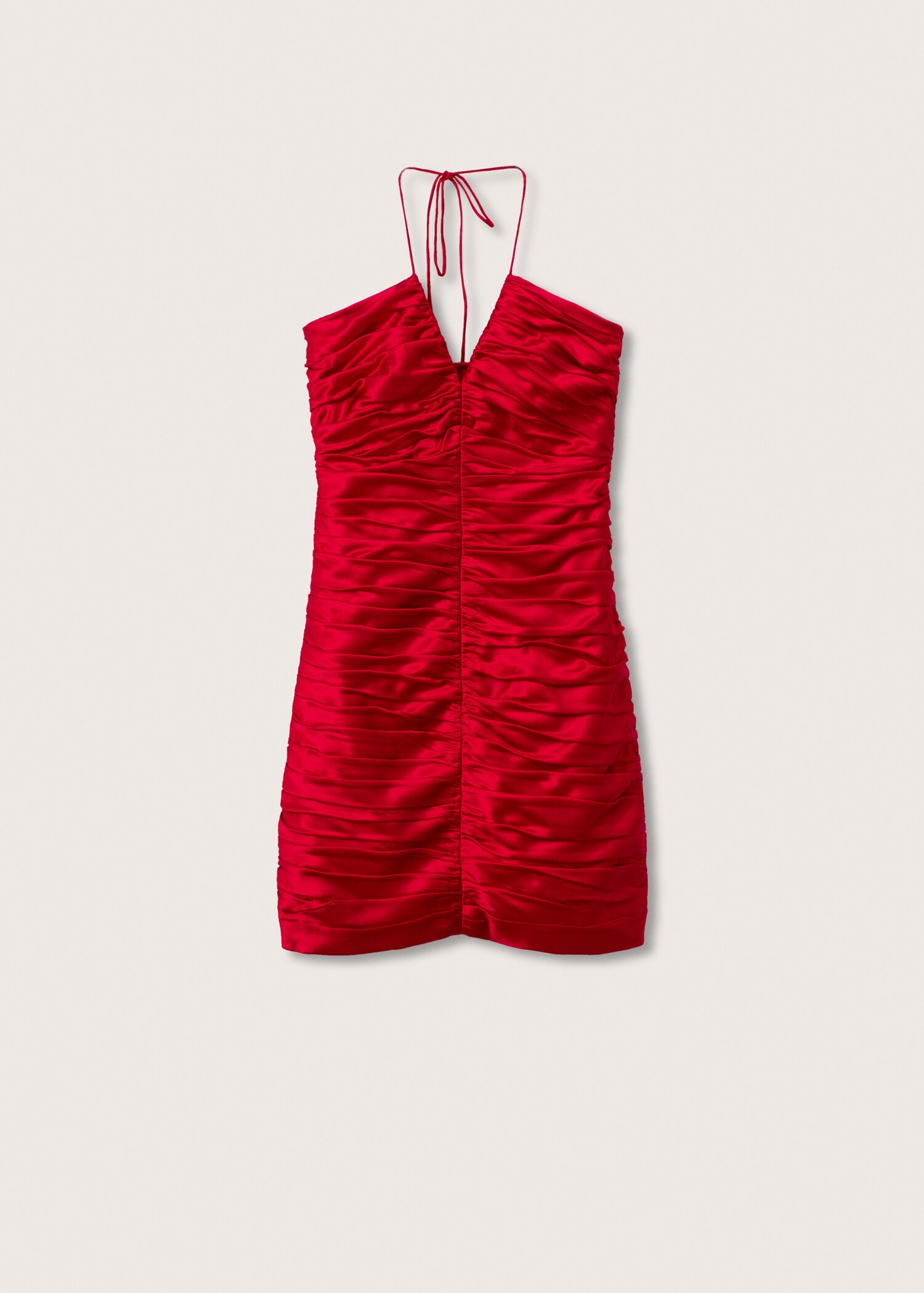 Vestido seda drapeado - Artículo sin modelo