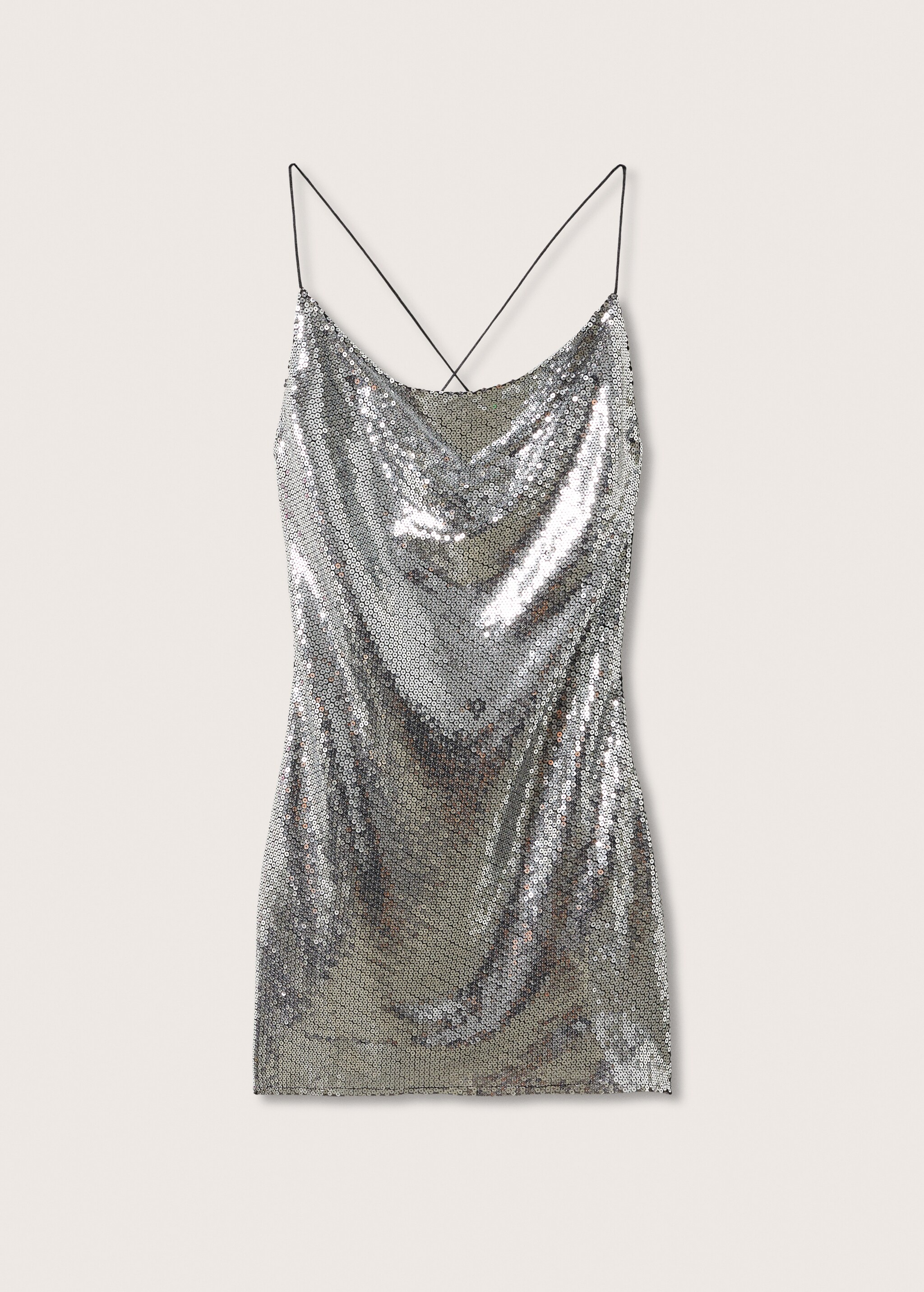 Sequin wrap dress - Article without model