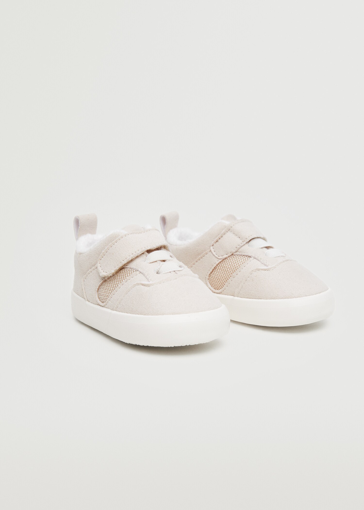 Trainers with shearling inner - Medium plane