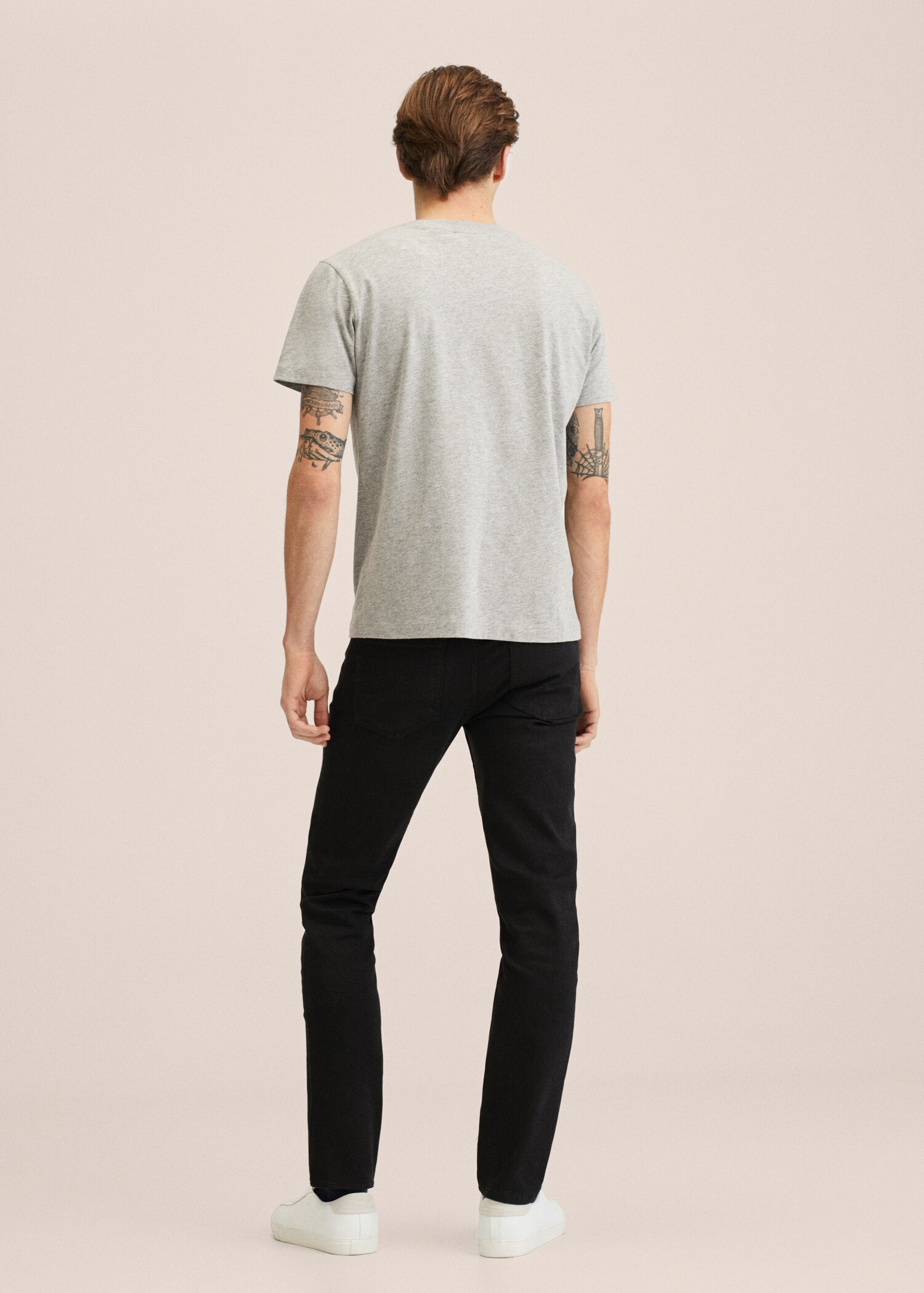 Calças de ganga Patrick slim fit Ultra Soft Touch - Verso do artigo
