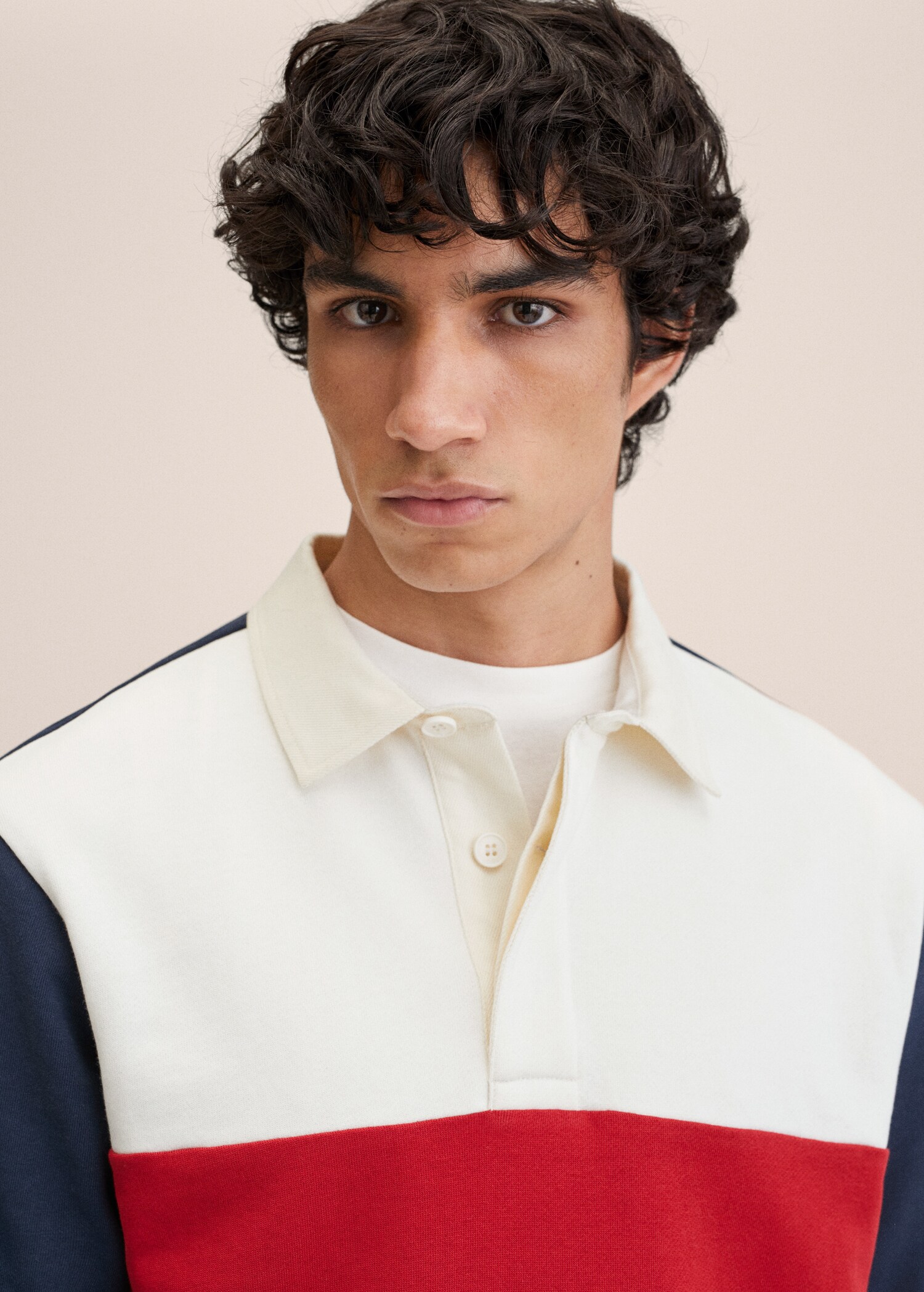Polo cotone color block - Dettaglio dell'articolo 1