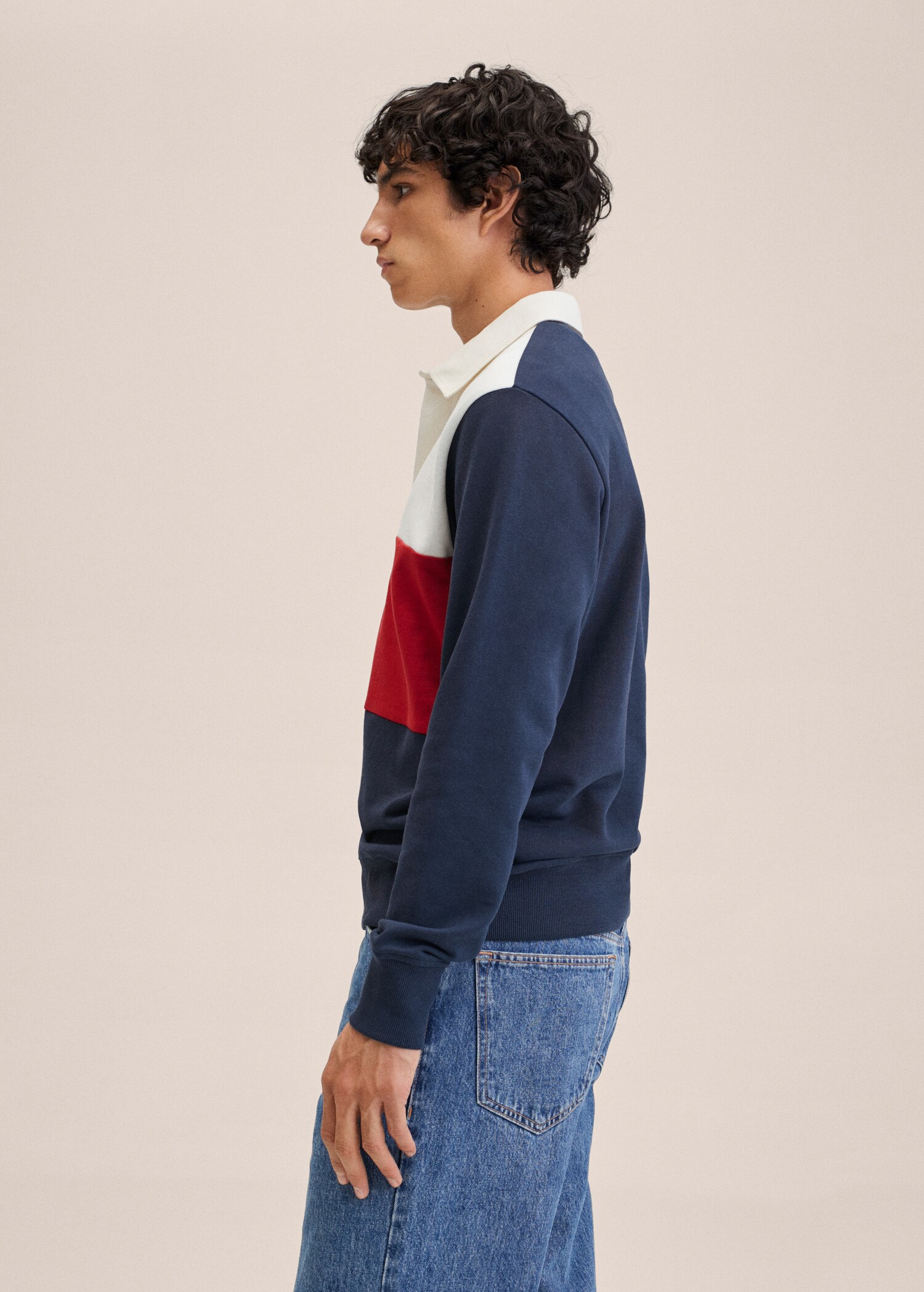 Polo cotone color block - Dettaglio dell'articolo 2