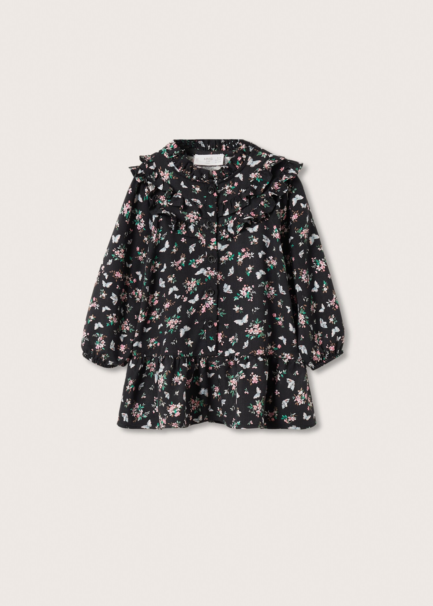 Butterfly print dress - Article without model