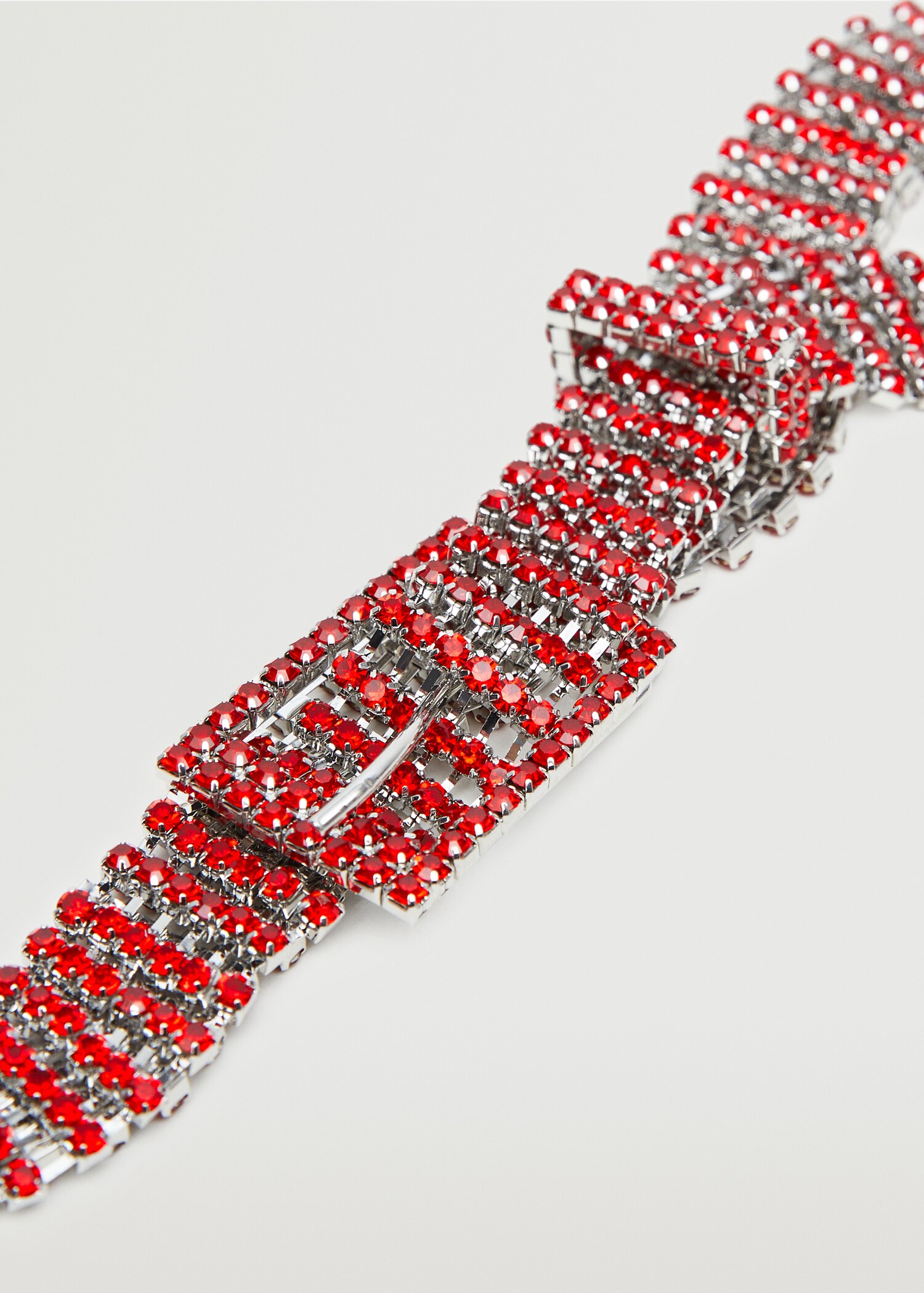 Glossed-effect appliqué belt - Details of the article 2