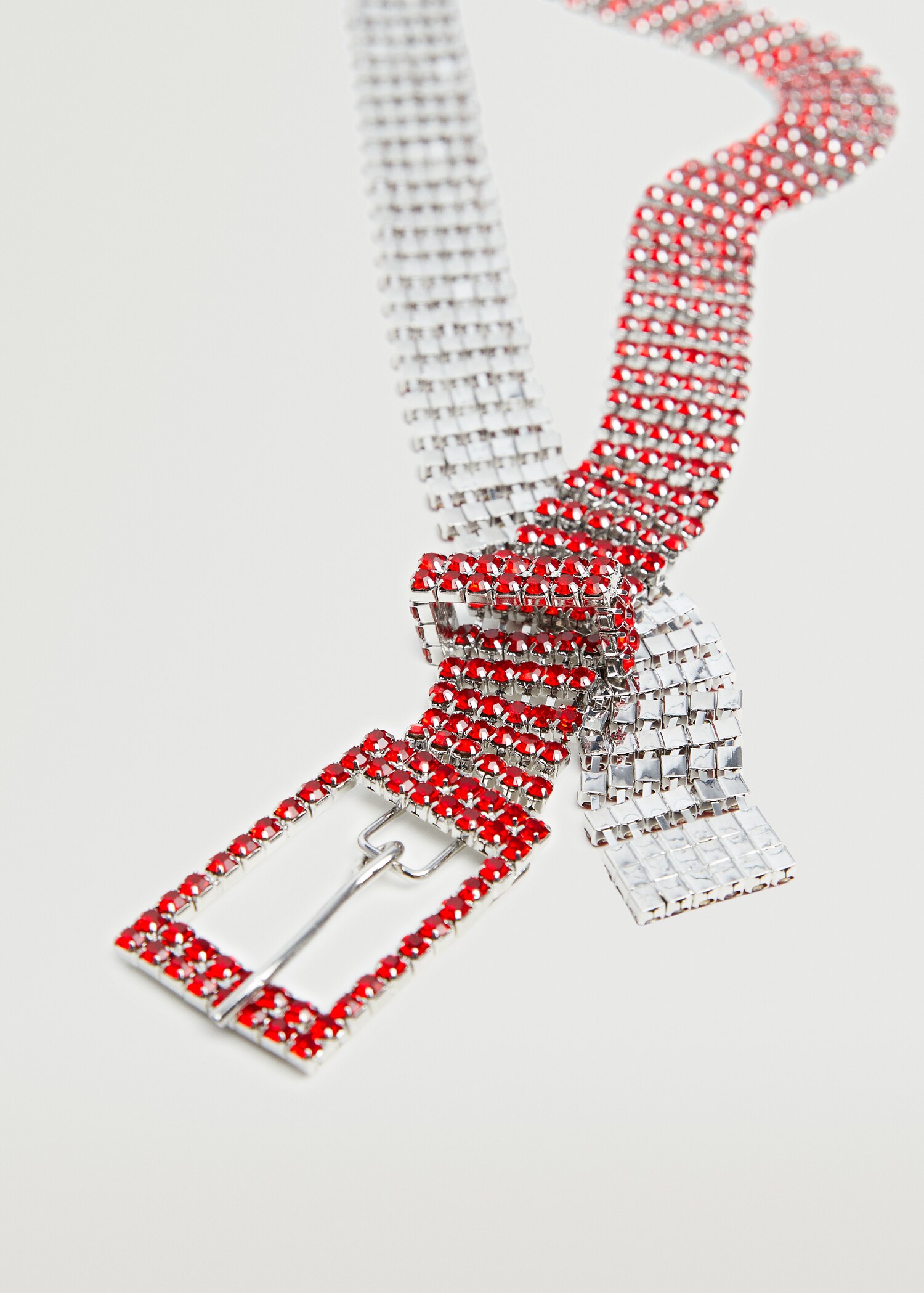 Glossed-effect appliqué belt - Details of the article 3