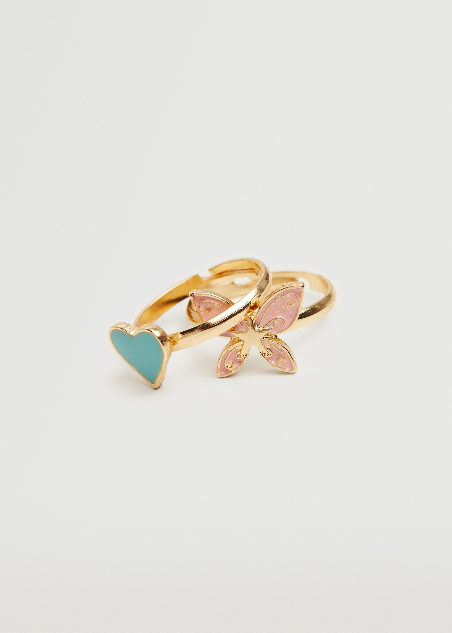 2-pack combined rings - Medium plane
