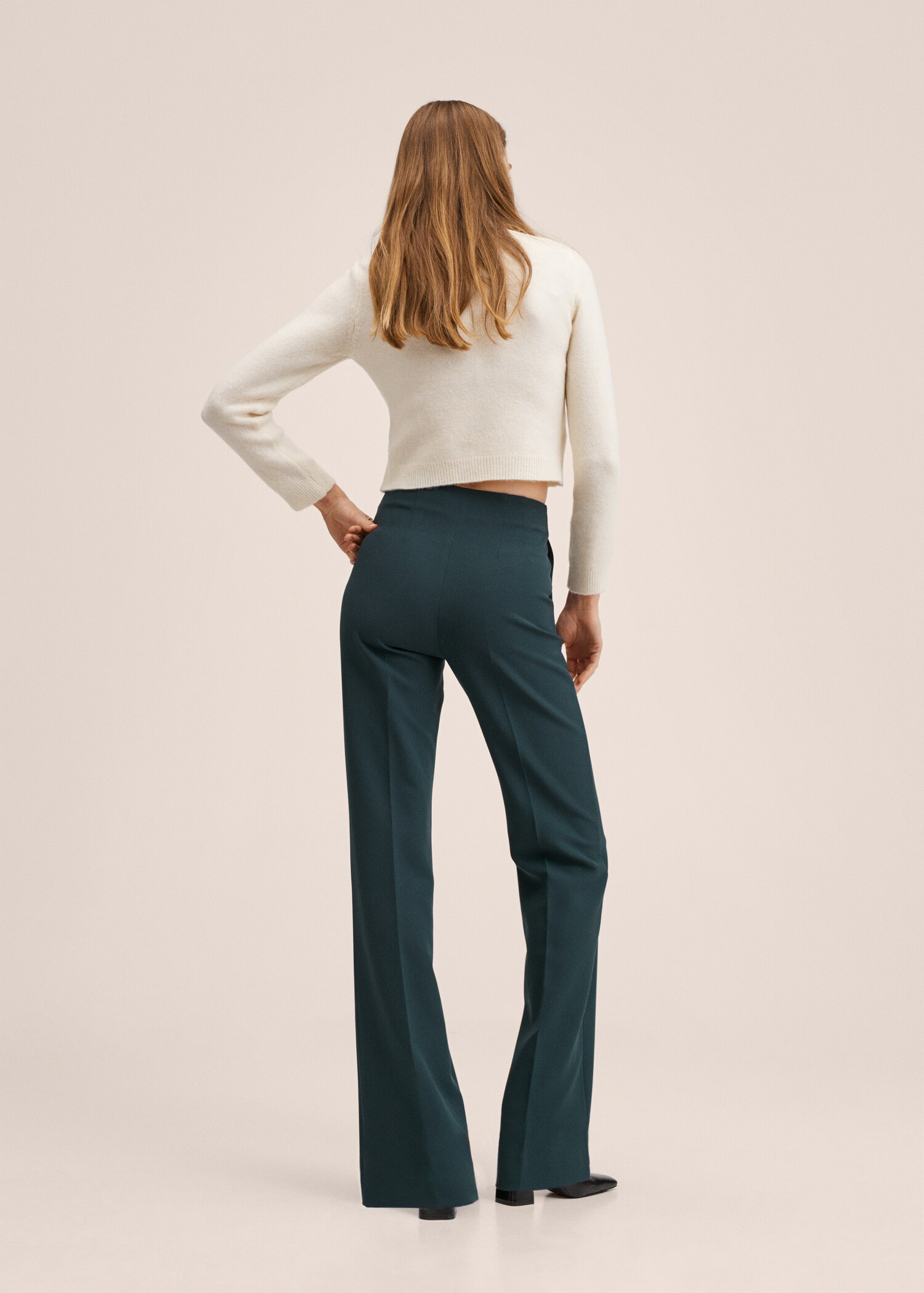 Flared trousers - Reverse of the article