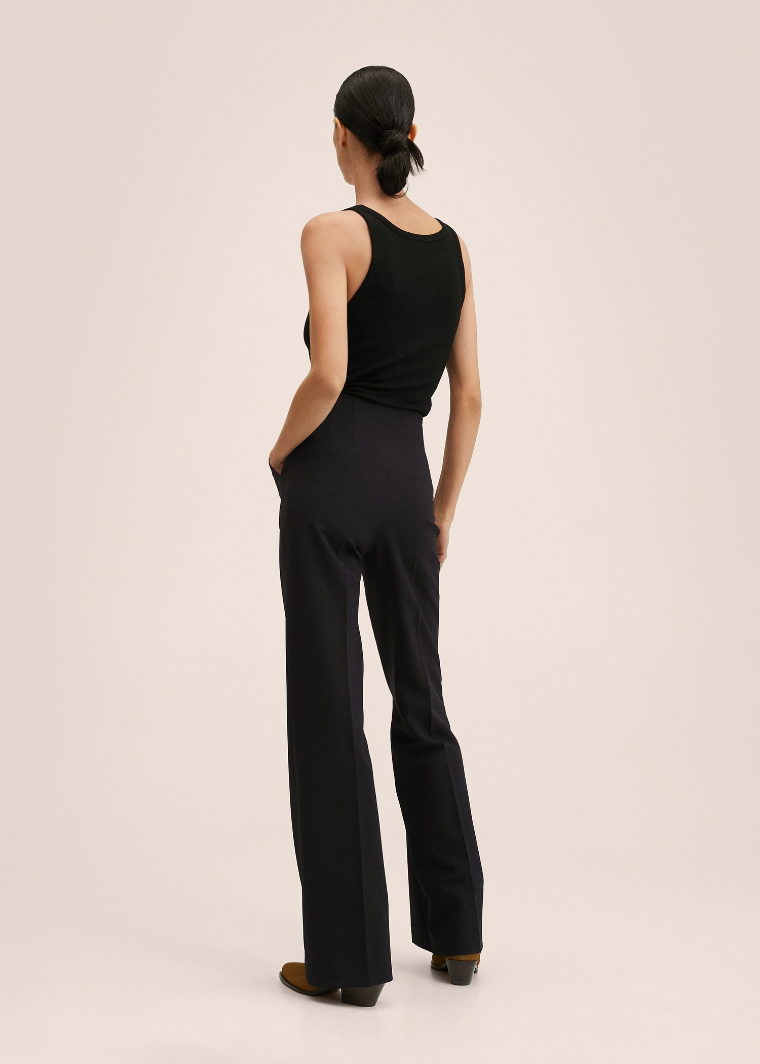 Flared trousers - Reverse of the article