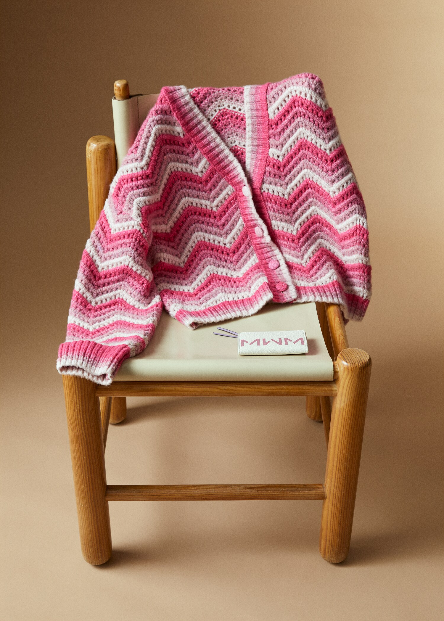 Cardigan de malha multicolor - Pormenor do artigo 6