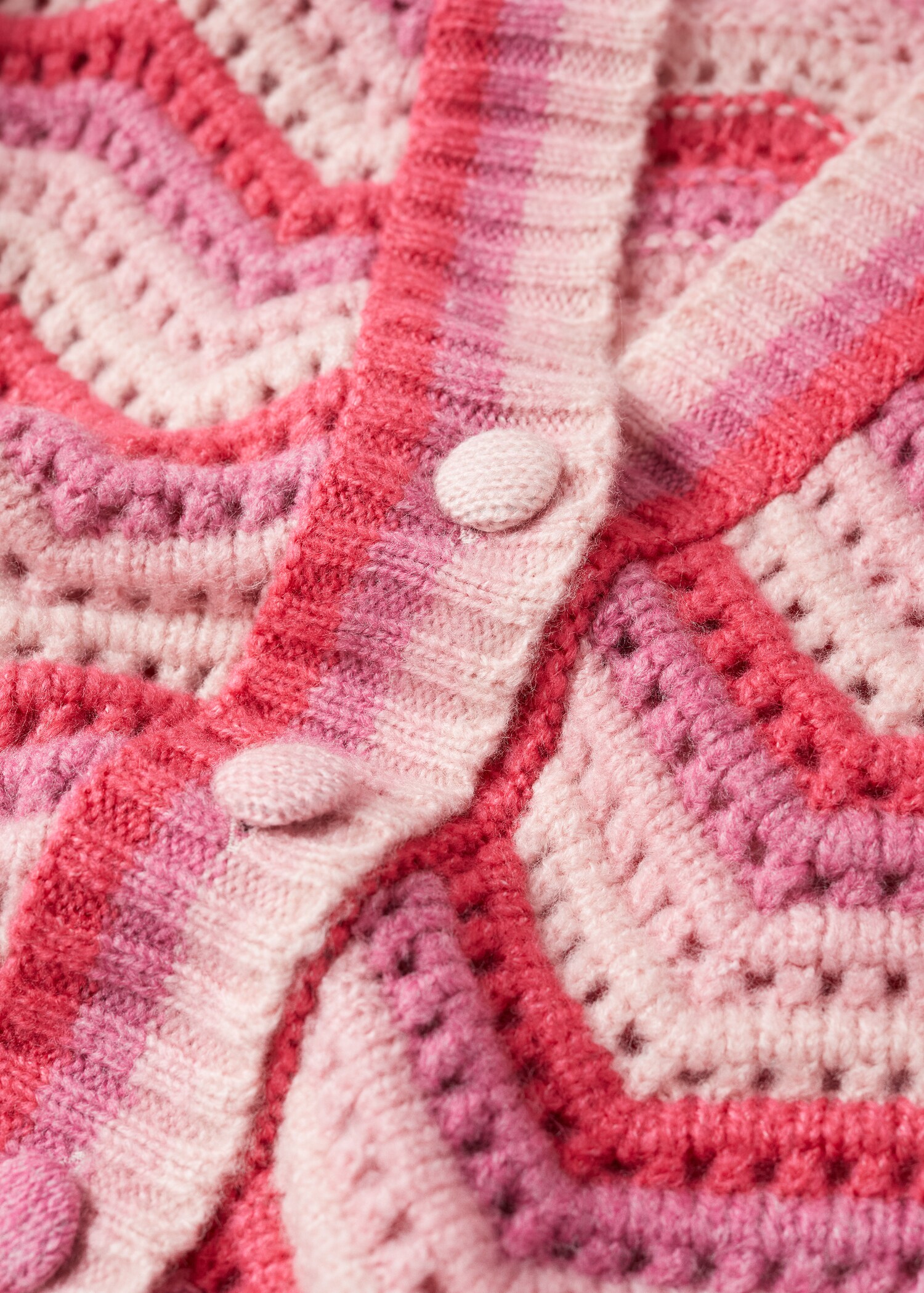 Cardigan de malha multicolor - Pormenor do artigo 8