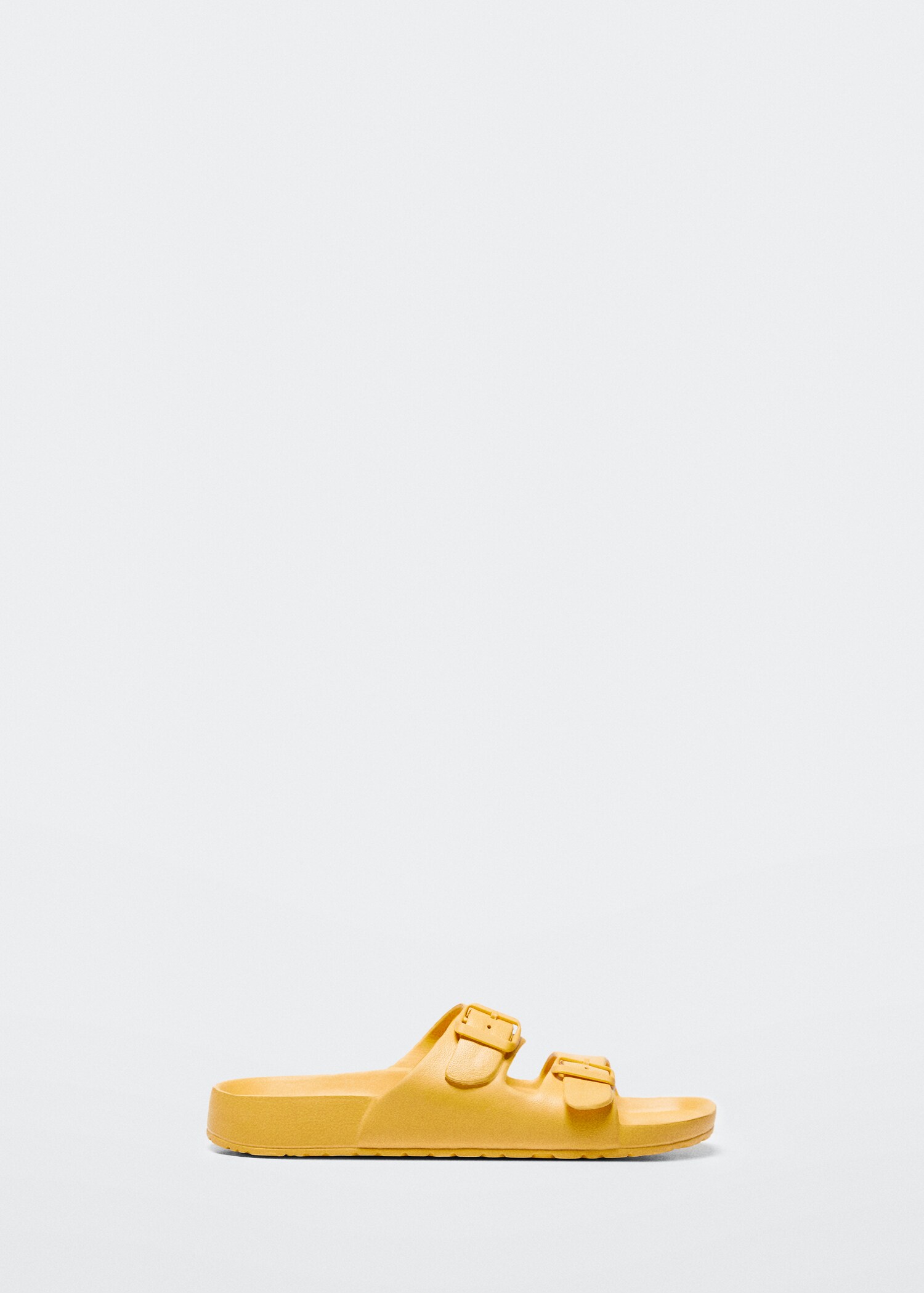 Rubber sandal with buckle - Article without model