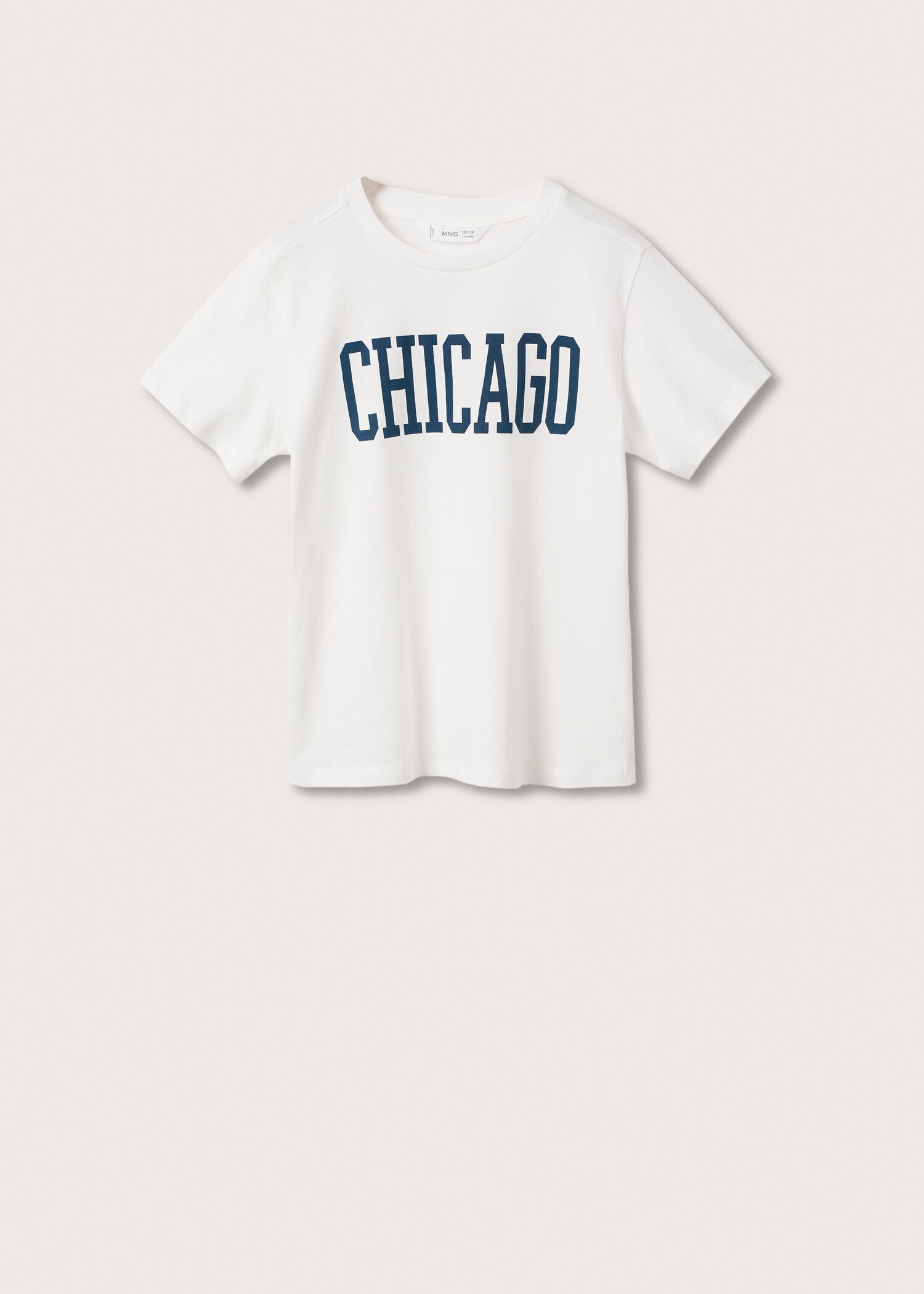 Message cotton T-shirt - Article without model