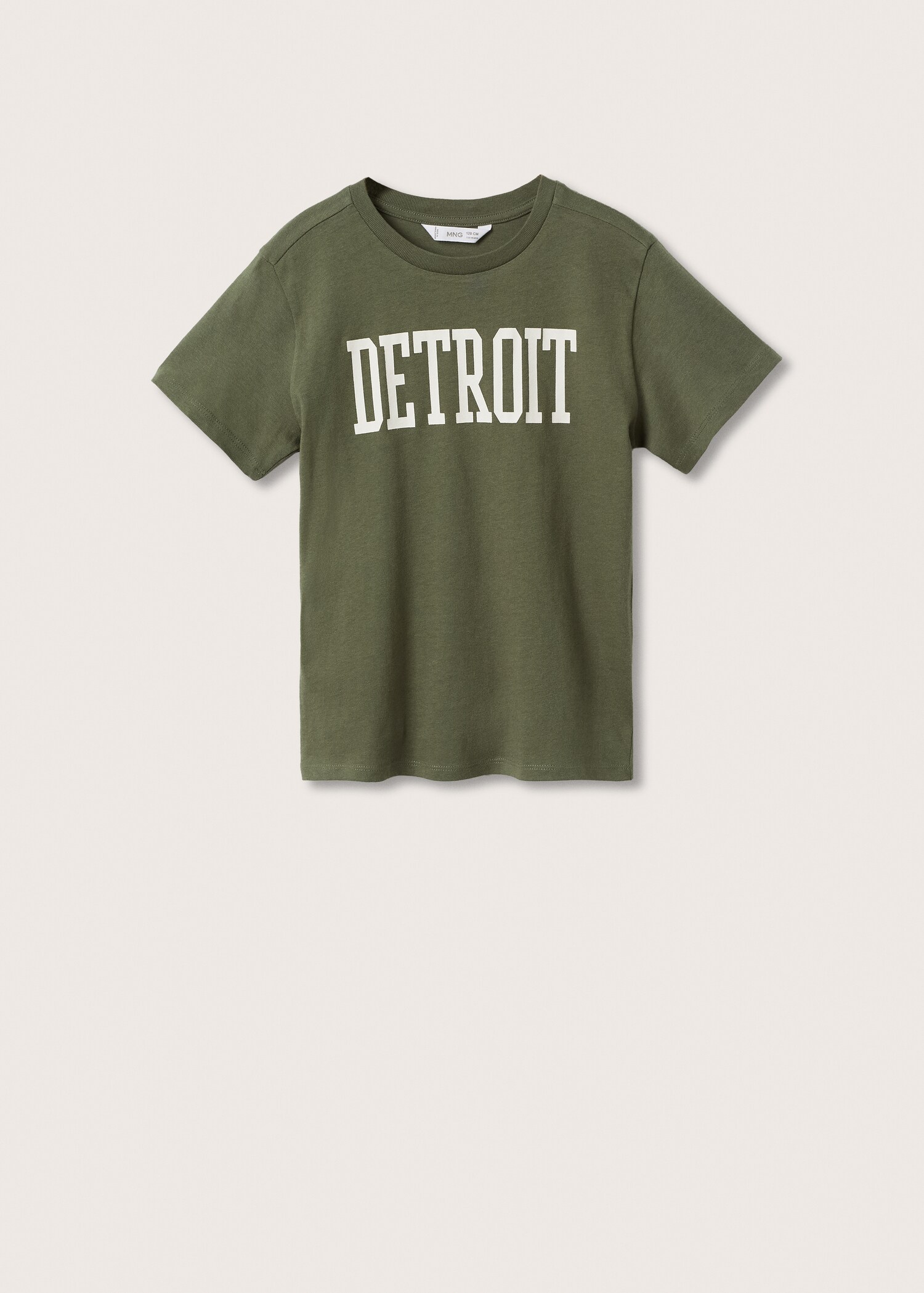 Message cotton T-shirt - Article without model