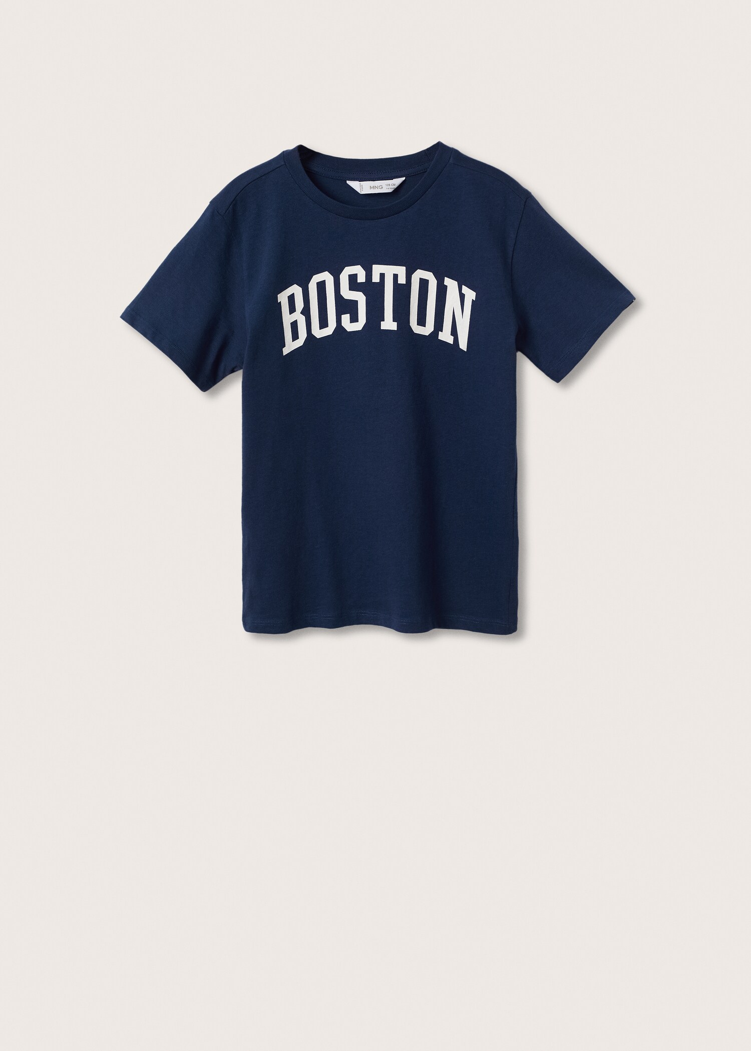 Message cotton T-shirt - Article without model
