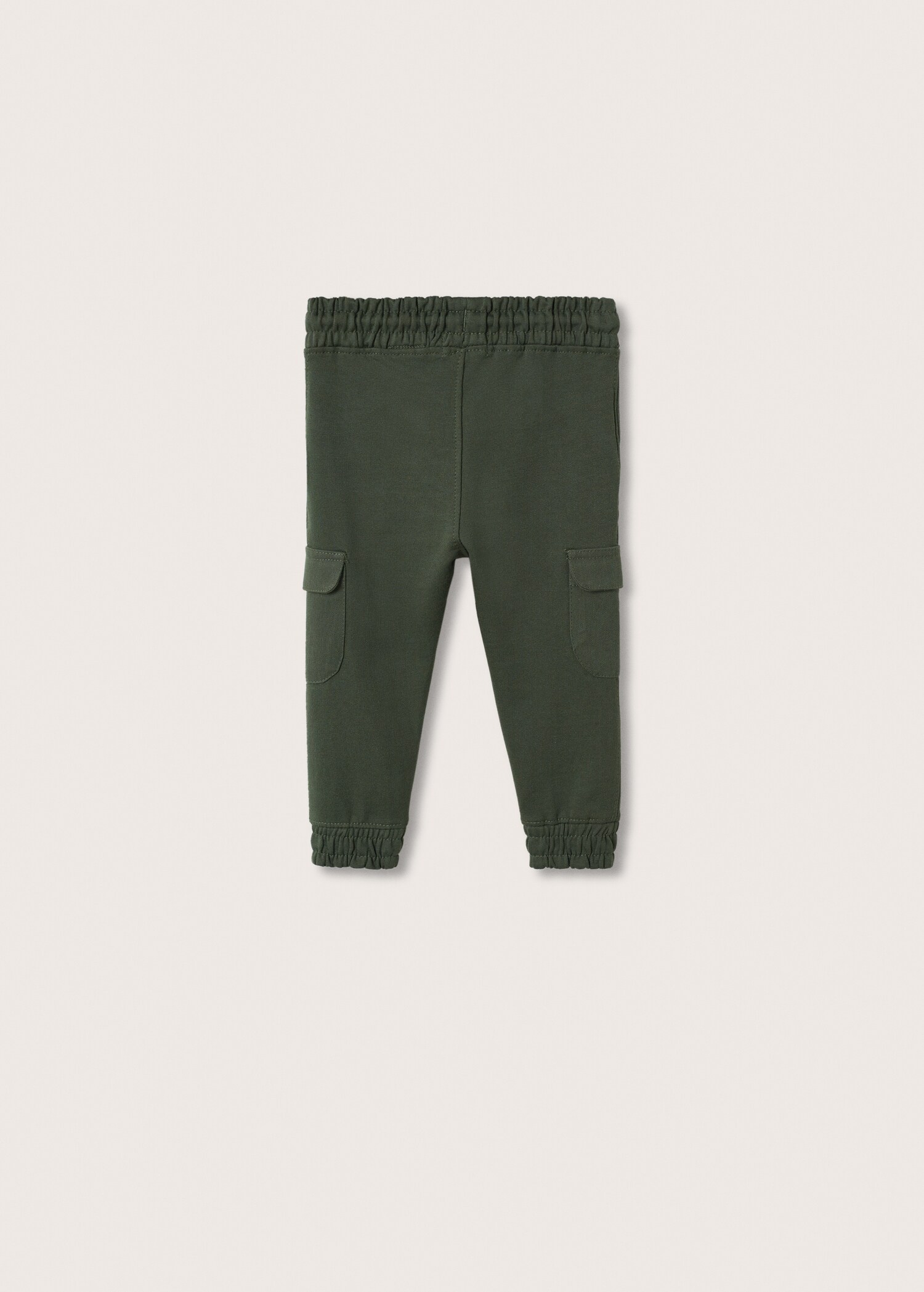 Pantalón jogger algodón - Reverso del artículo