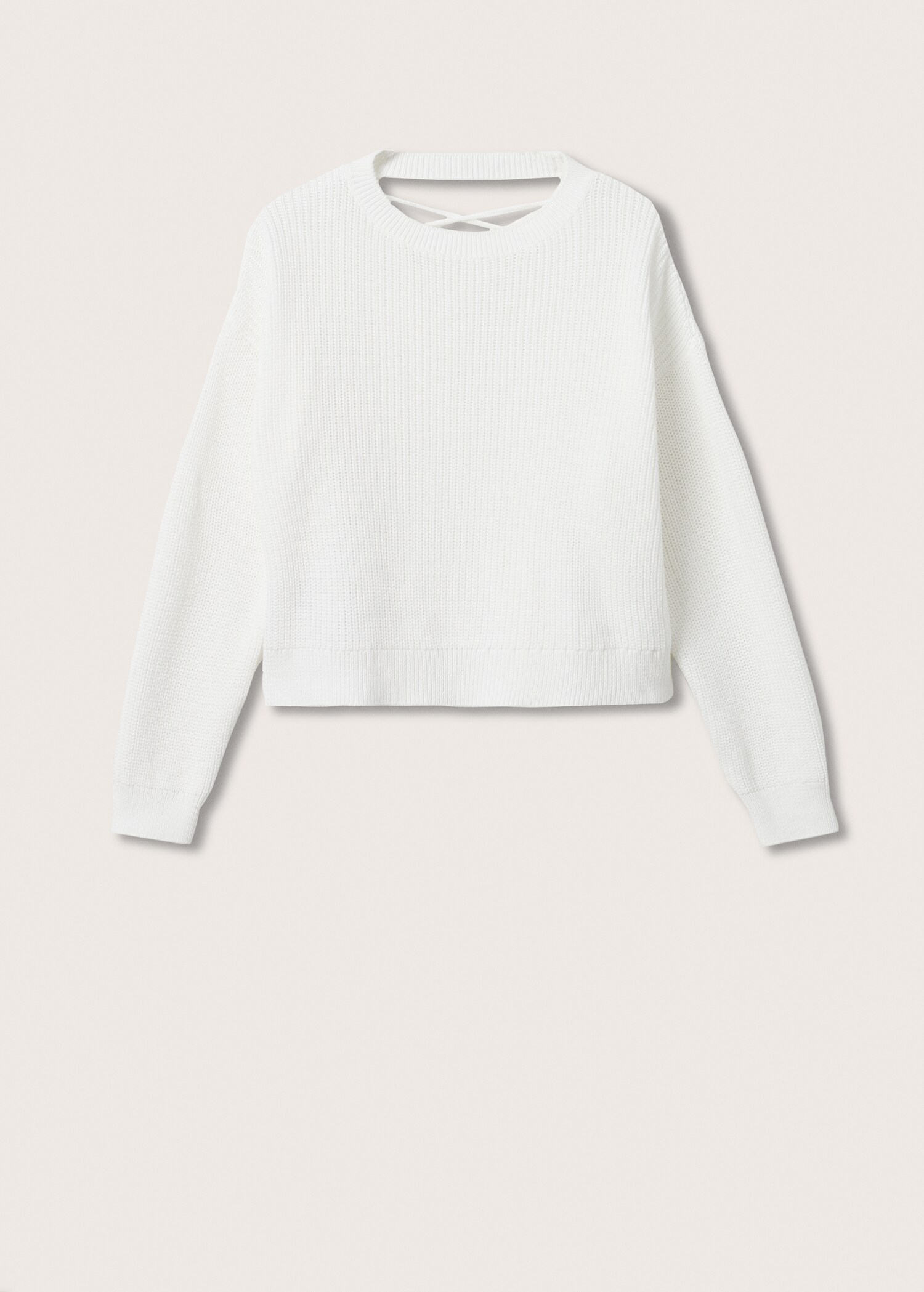 Pullover mit rückwärtigem Crossover-Detail - Artikel ohne Model
