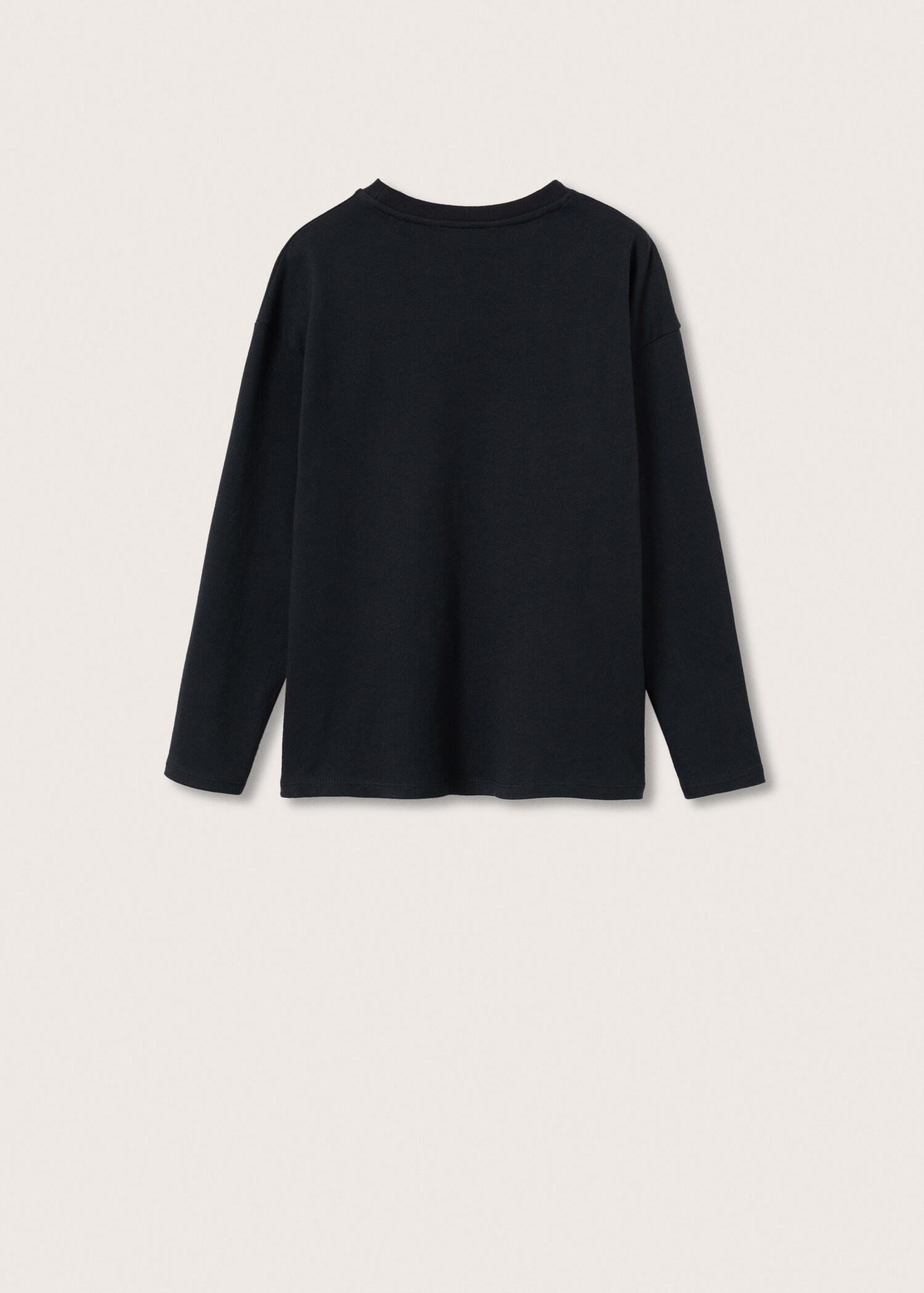 Printed long sleeve t-shirt - Reverse of the article