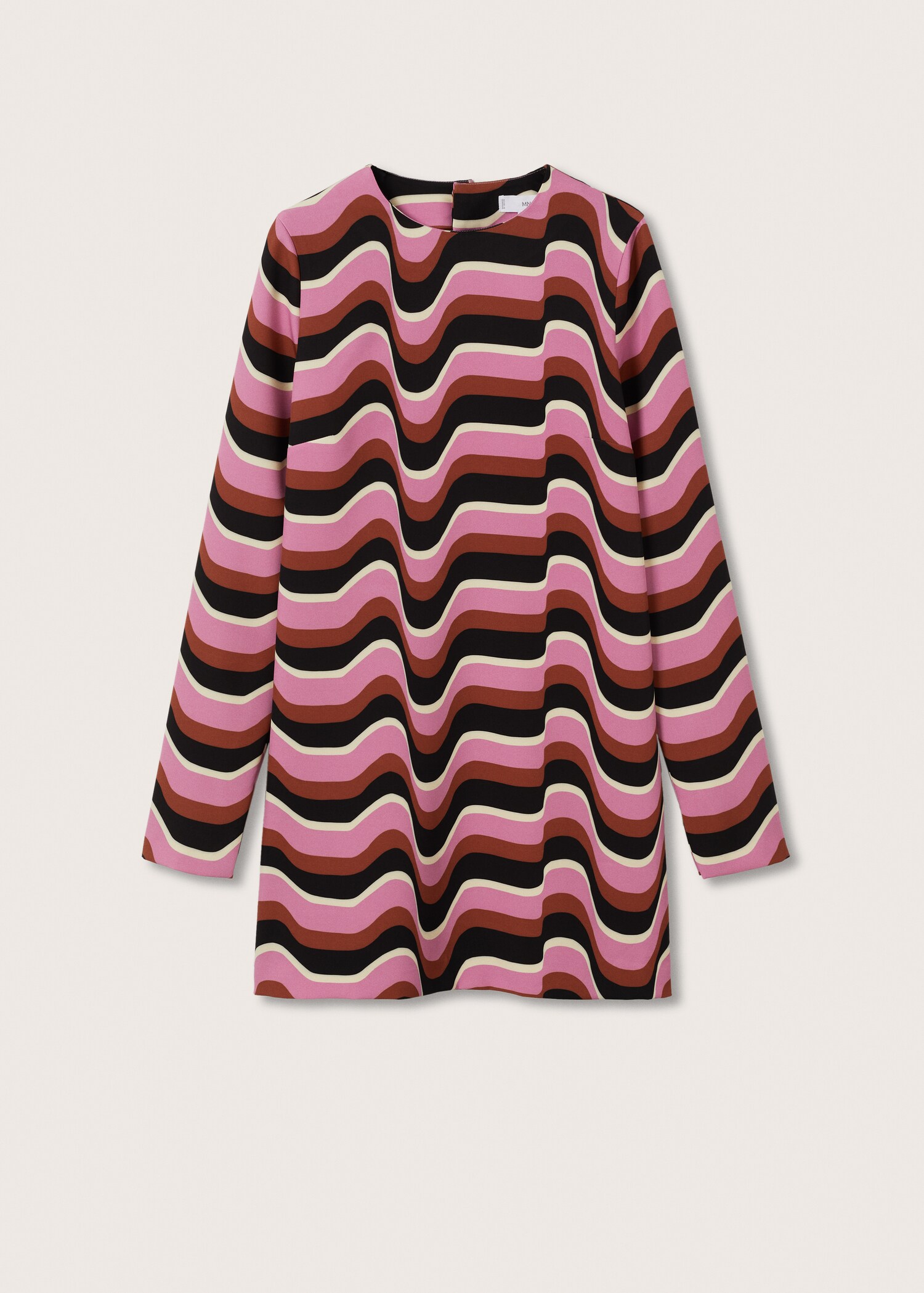 Vestido estampado retro - Artículo sin modelo