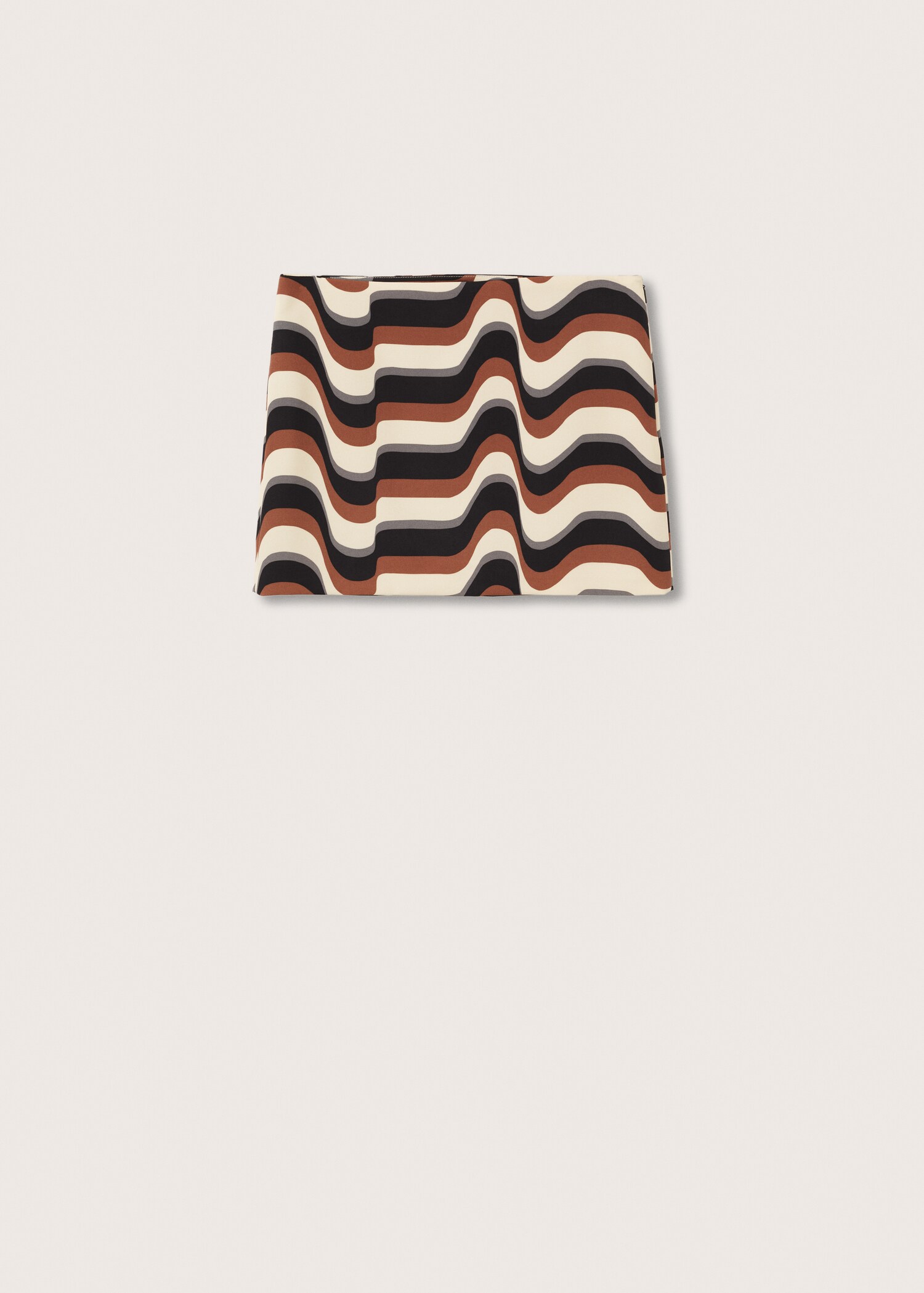 Retro printed mini-skirt - Article without model