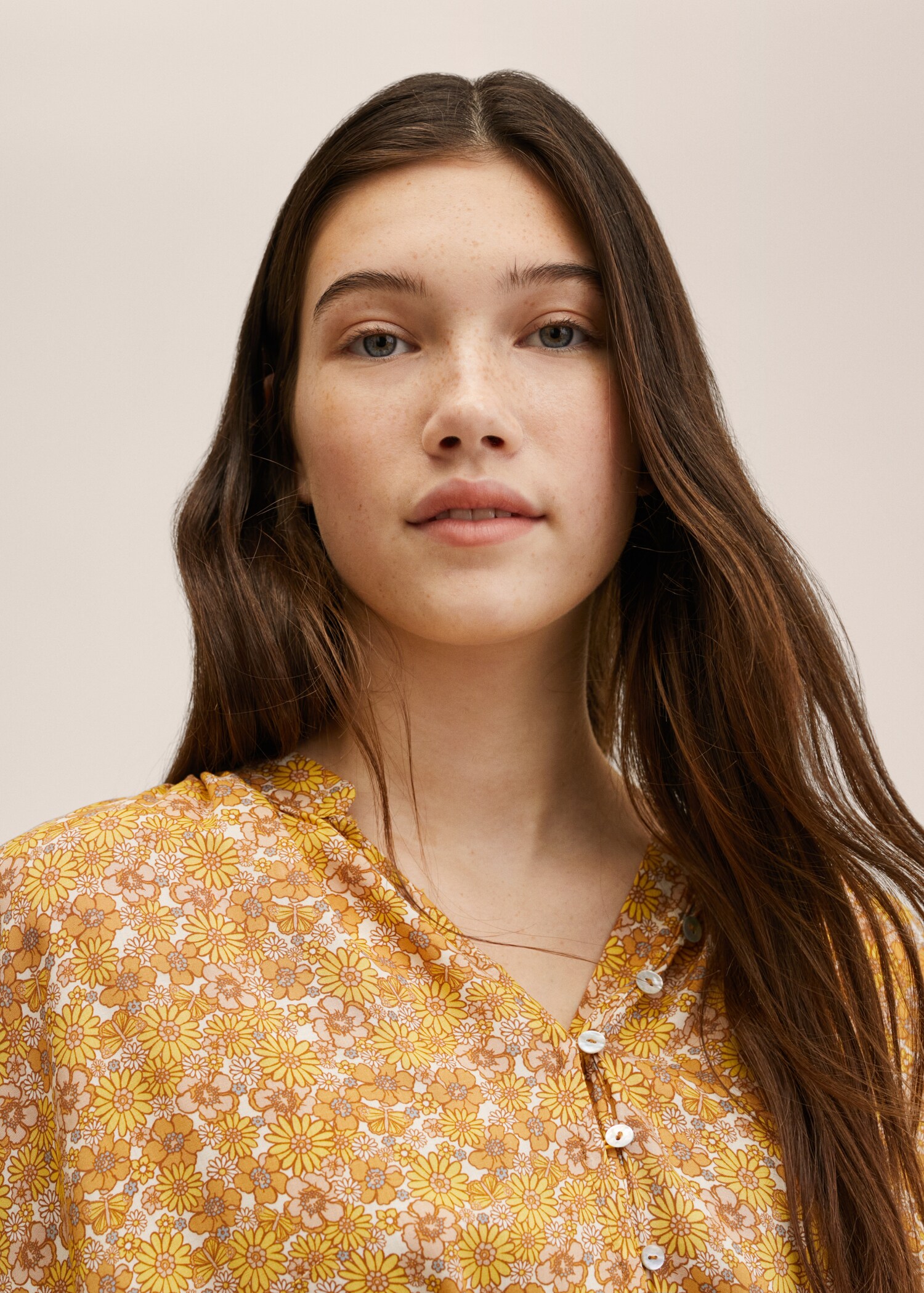 Brusa estampat floral - Detall de l'article 1