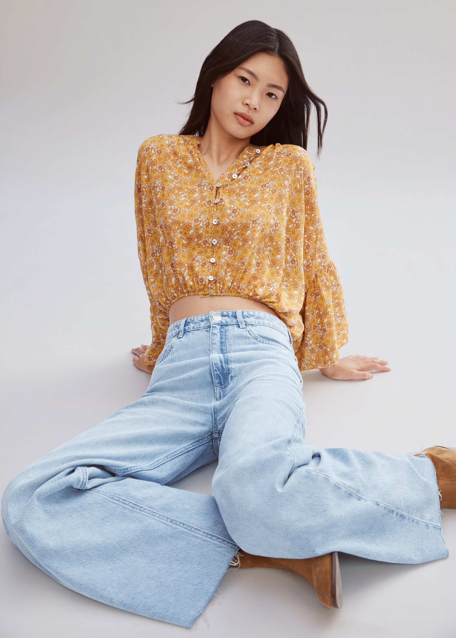Brusa estampat floral - Detall de l'article 5