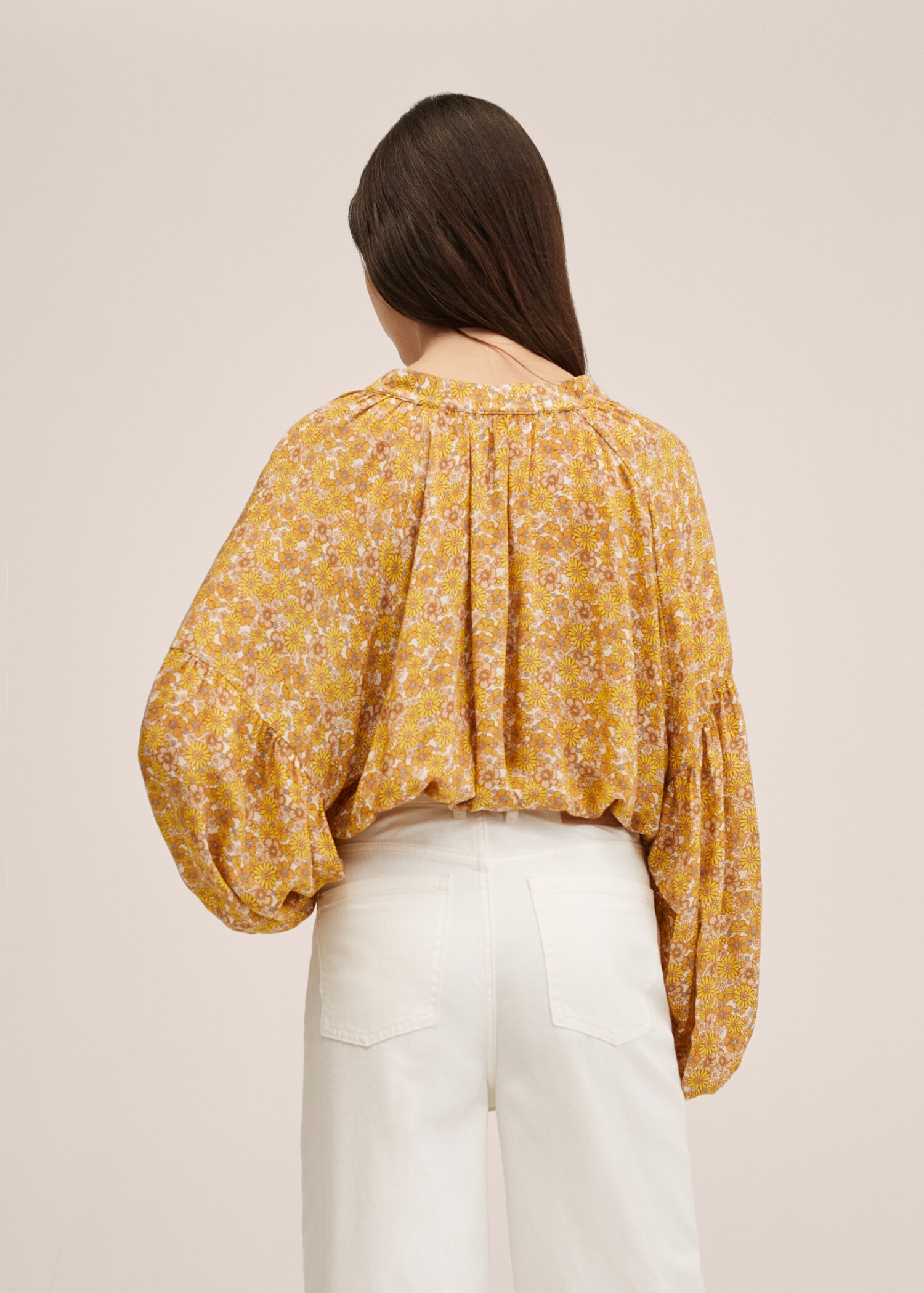 Brusa estampat floral - Revers de l'article