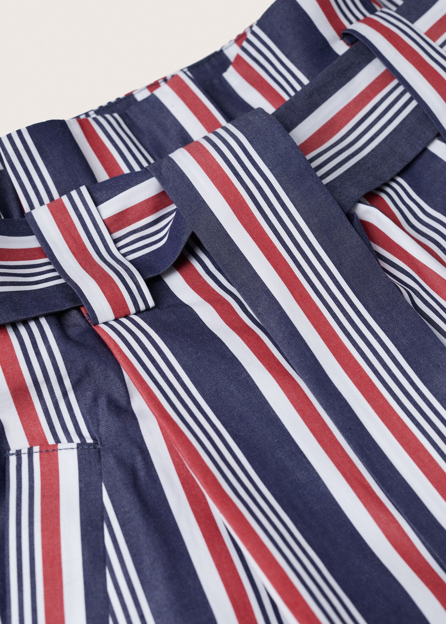 Culotte stripes trousers - Details of the article 8