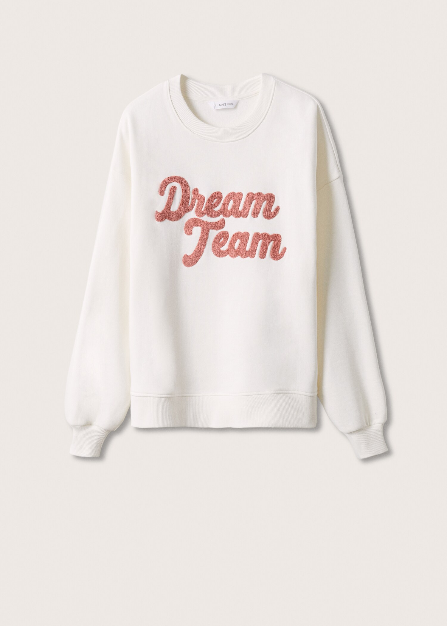 Sudadera mensaje textura - Artículo sin modelo