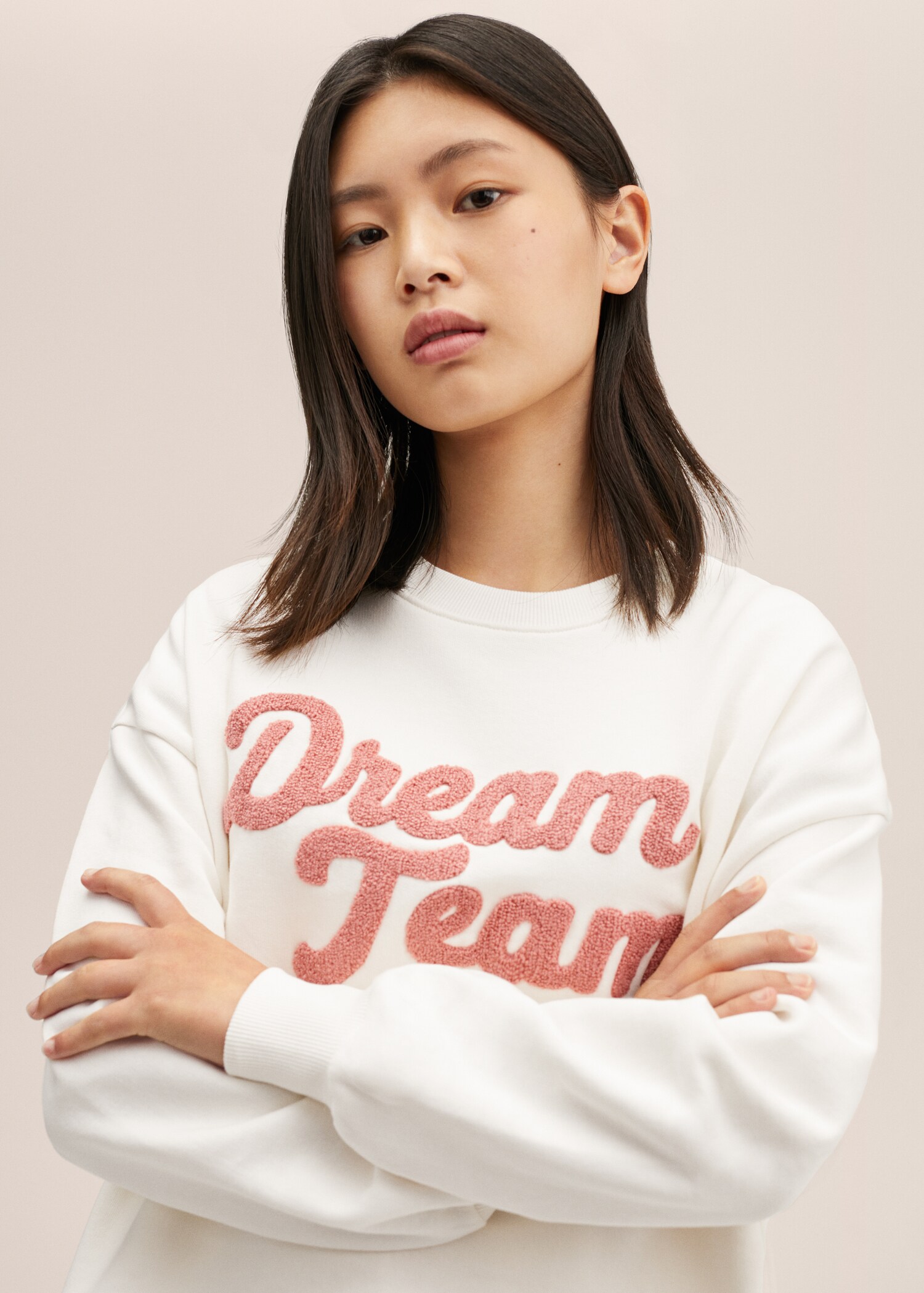 Sudadera mensaje textura - Detalle del artículo 1