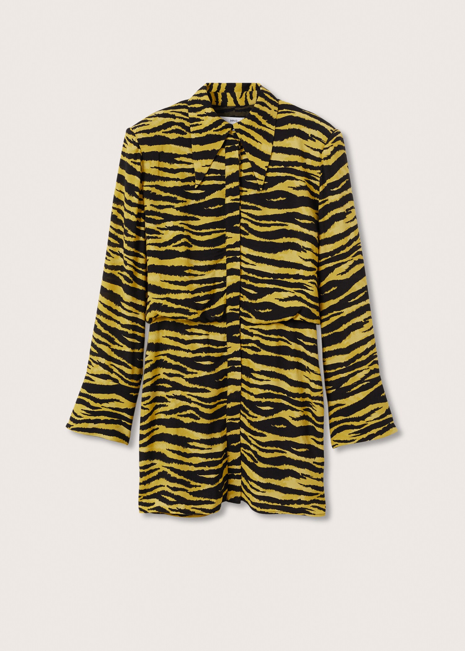 Animal print shirt dress - Article without model