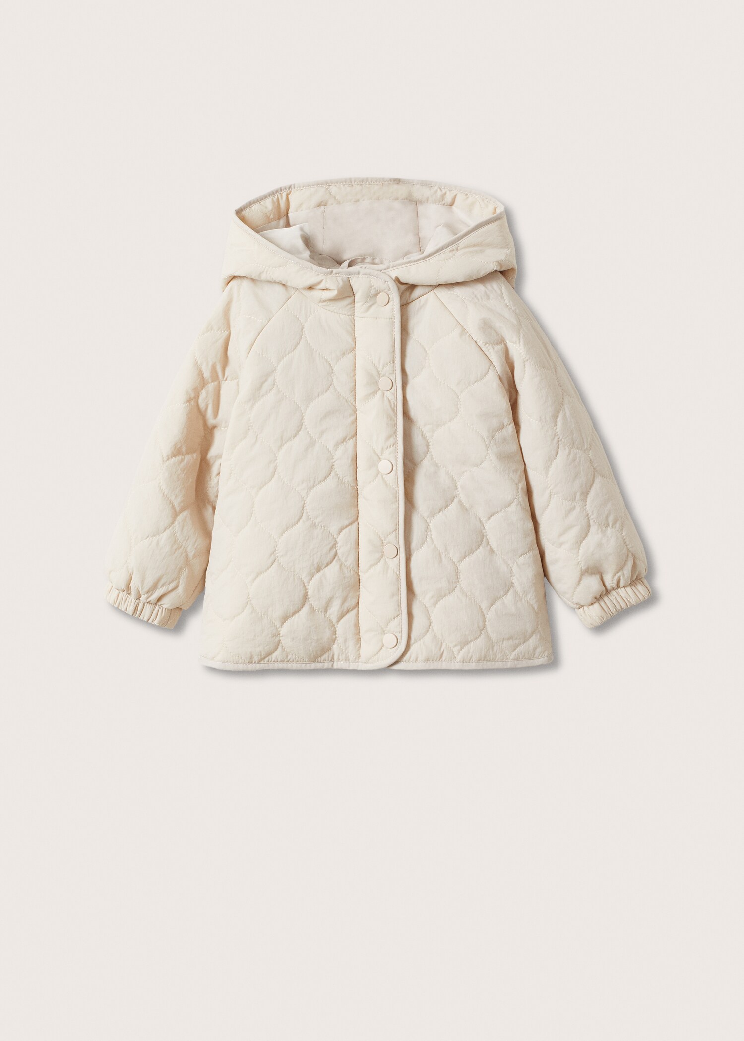 Prošívaná bunda anorak se štepováním - Zboží bez modelu