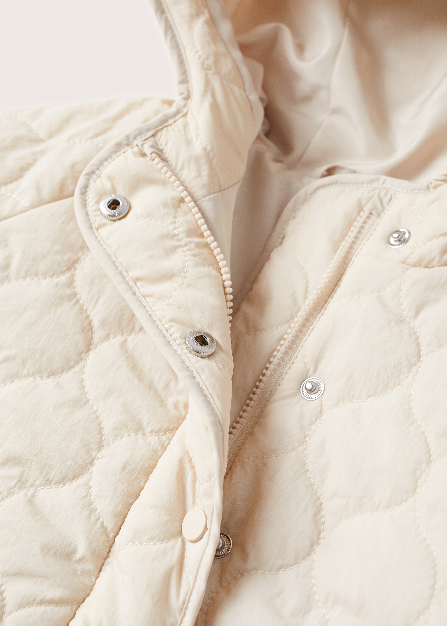 Prošívaná bunda anorak se štepováním - Detail zboží 8