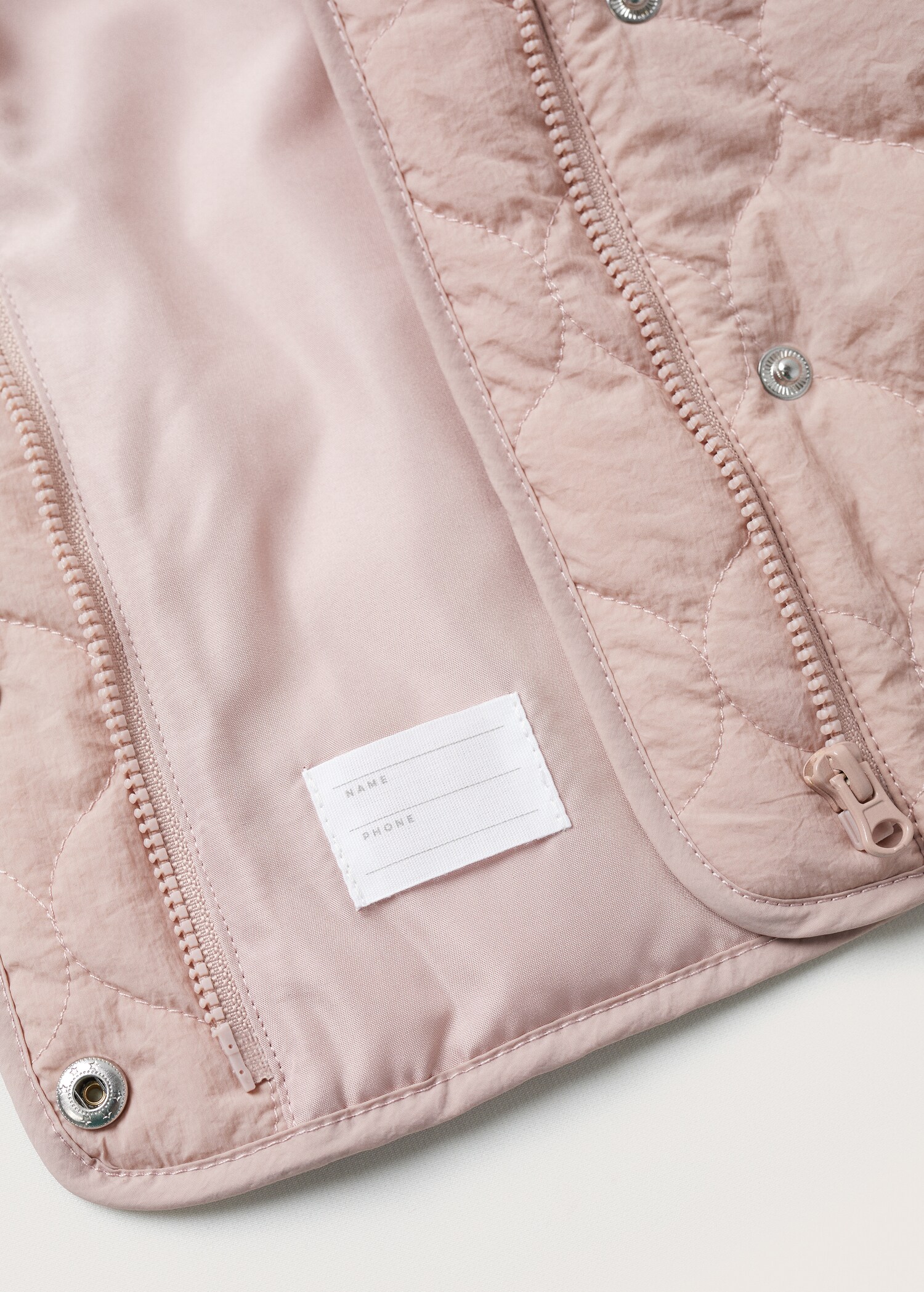 Prošívaná bunda anorak se štepováním - Detail zboží 8