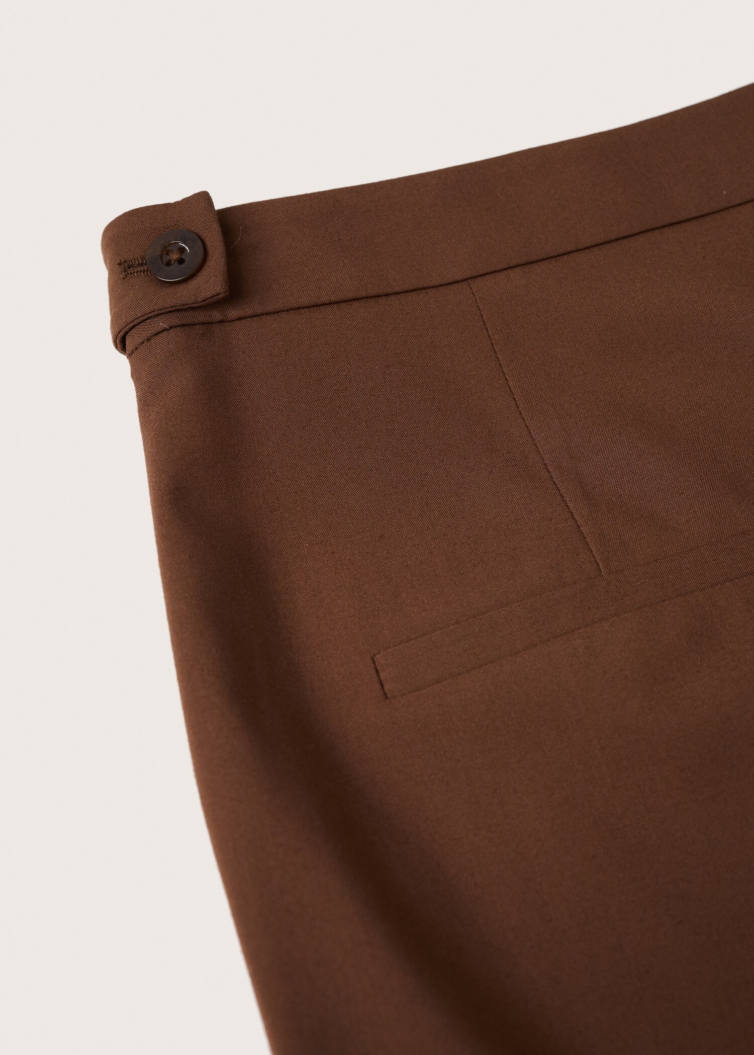 High-waist straight trousers - Details of the article 8