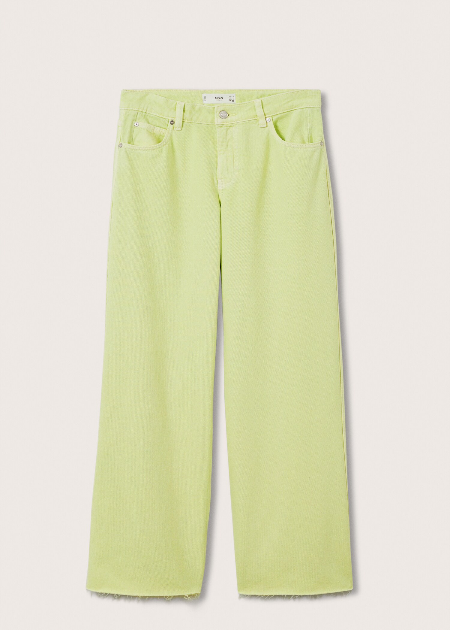 Mid-rise wideleg jeans  - Article without model