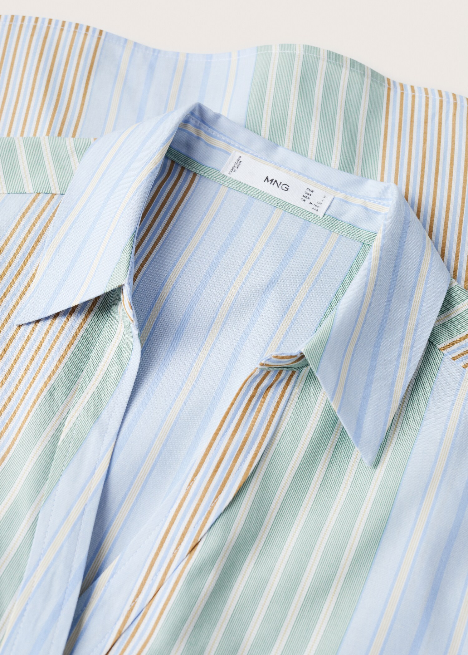 Camisa vestir algodón rayas - Detalle del artículo 8