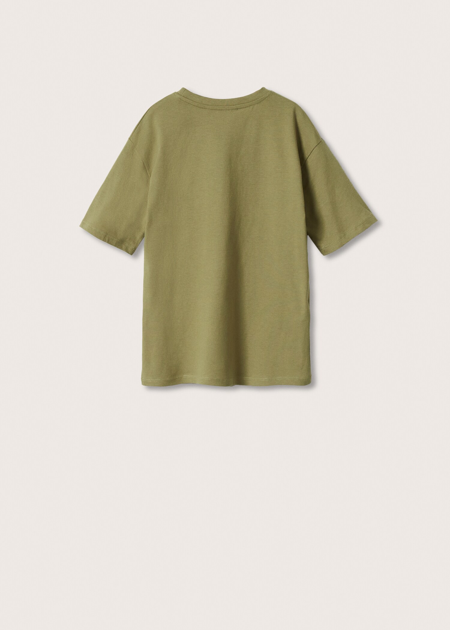 Camiseta algodón estampado - Reverso del artículo