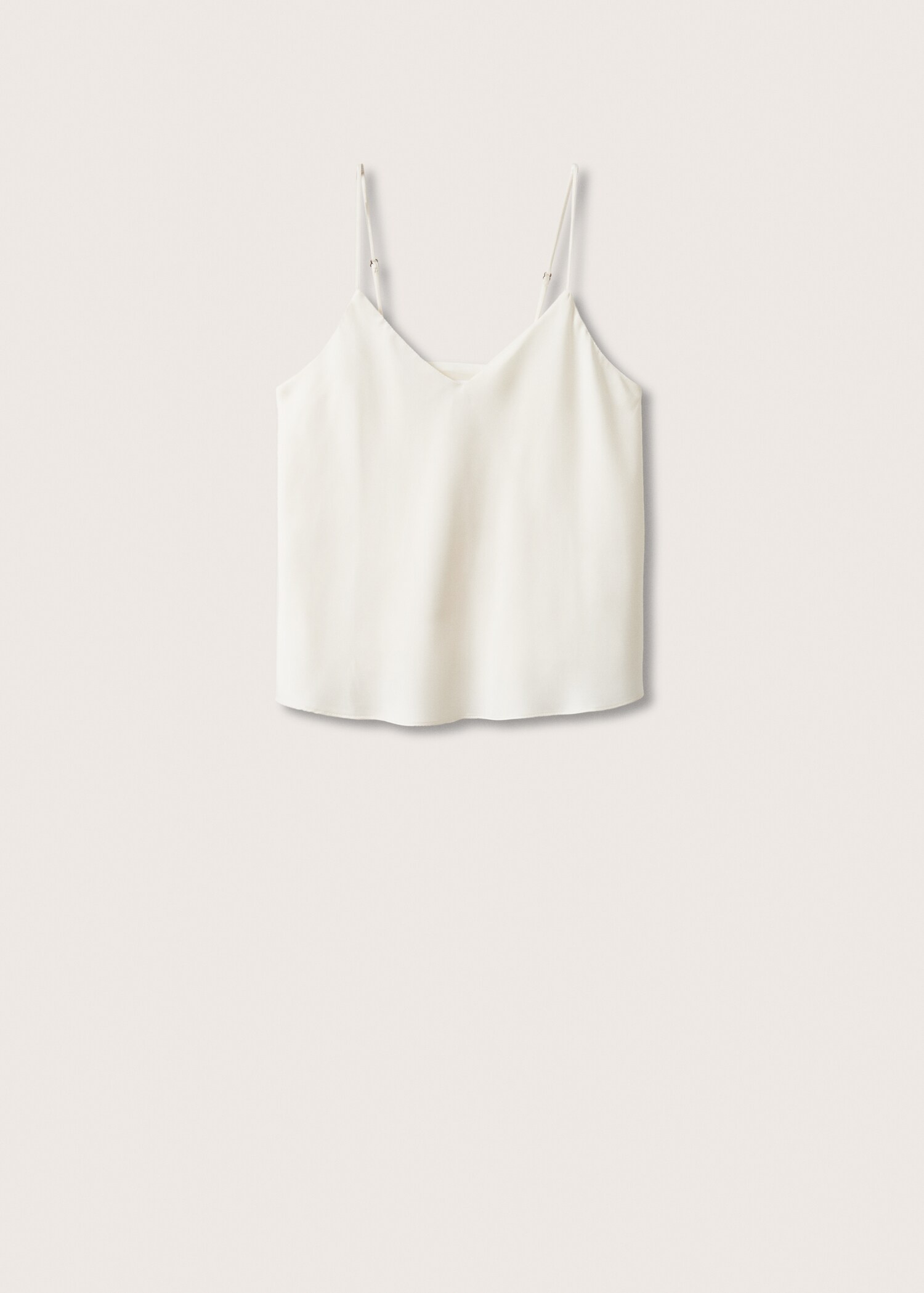 Satin lace top - Article without model