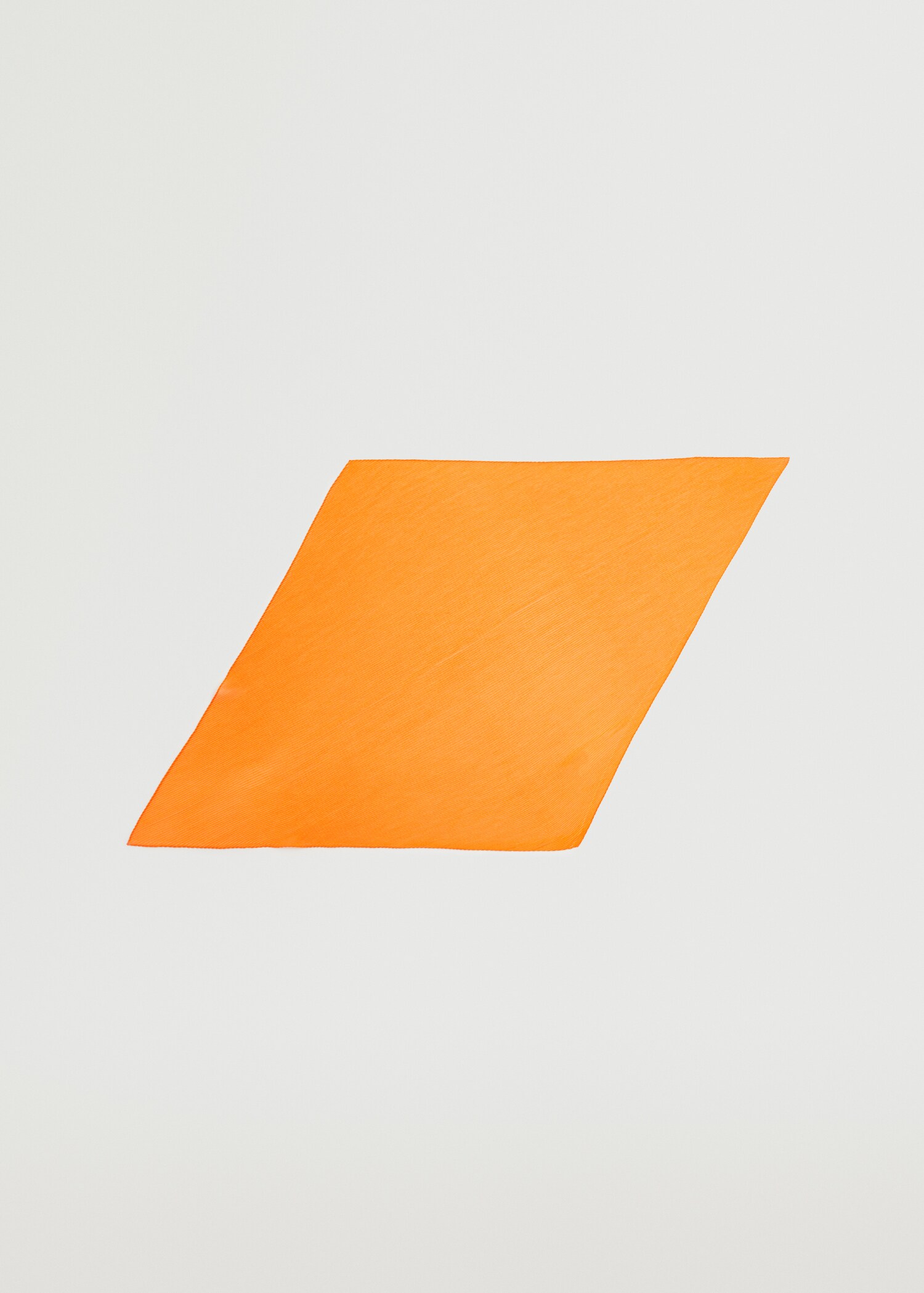Semi-transparent textured scarf - Medium plane