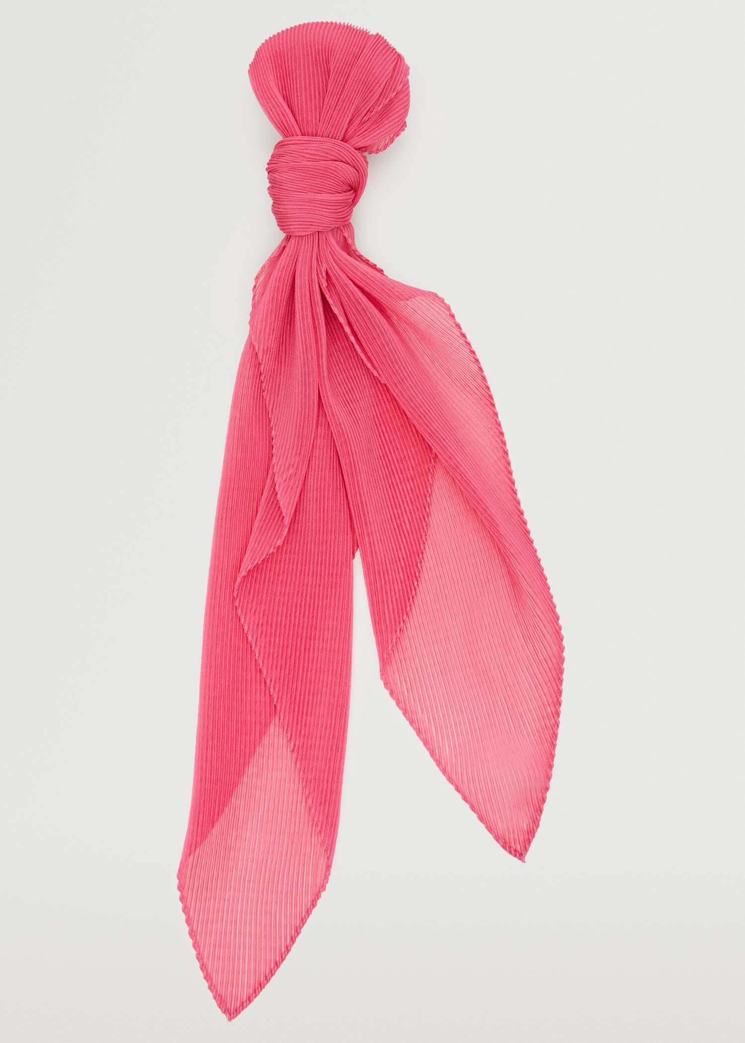 Semi-transparent textured scarf - Article without model