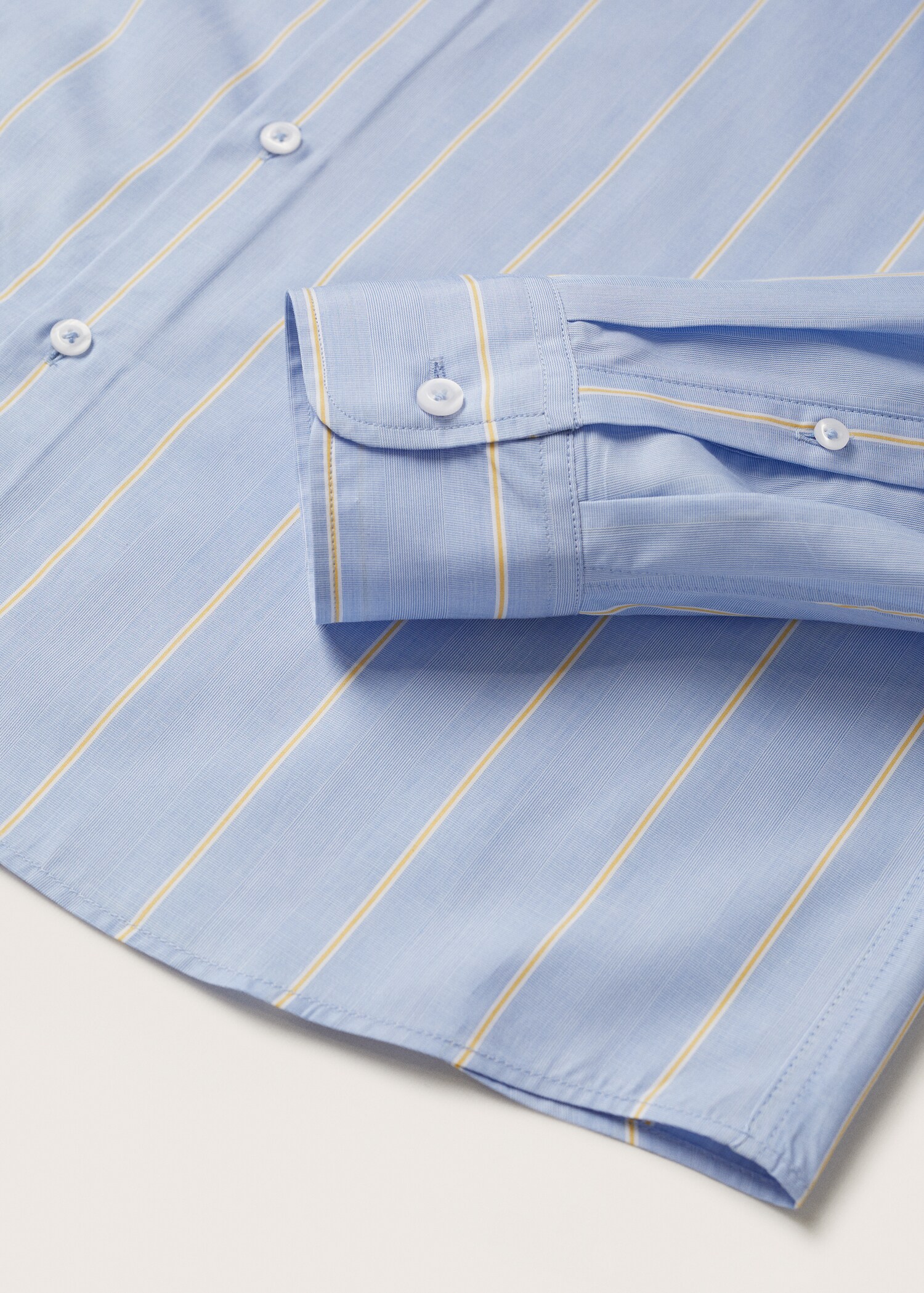 Camisa vestir cotó ratlles - Detall de l'article 7