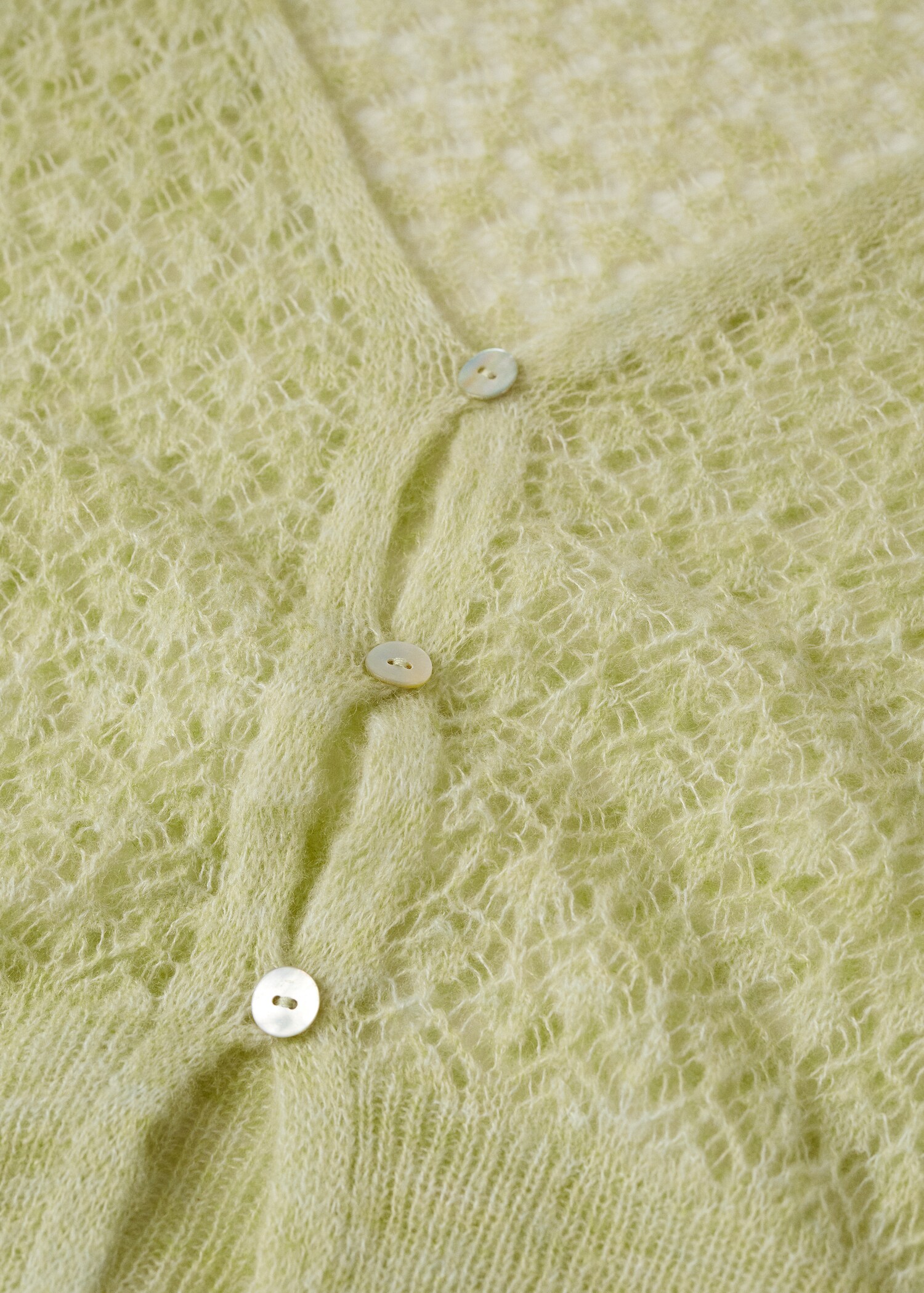 Úpletový kardigan crop - Detail zboží 8