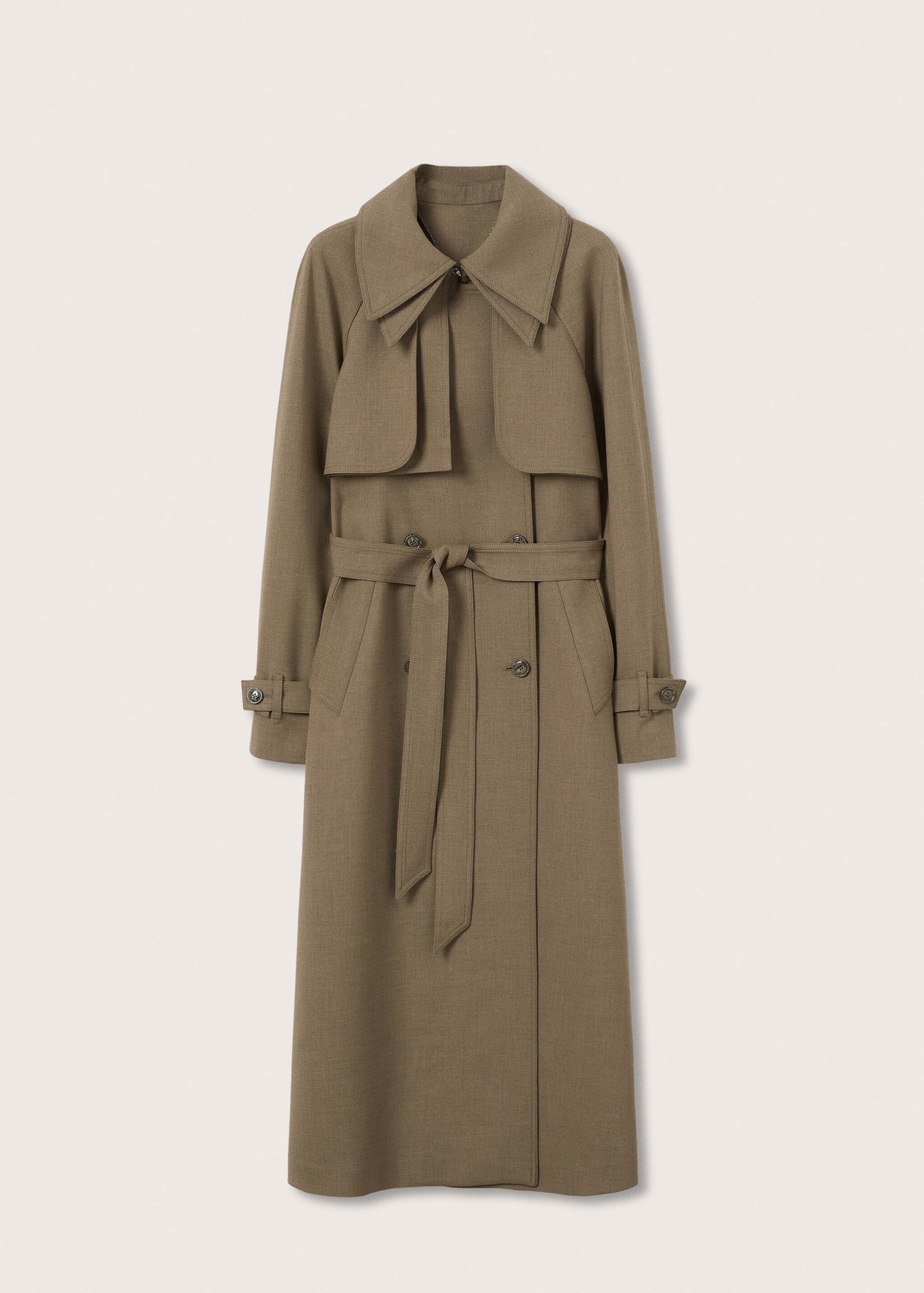 Trench coat with detachable gilet  - Article without model