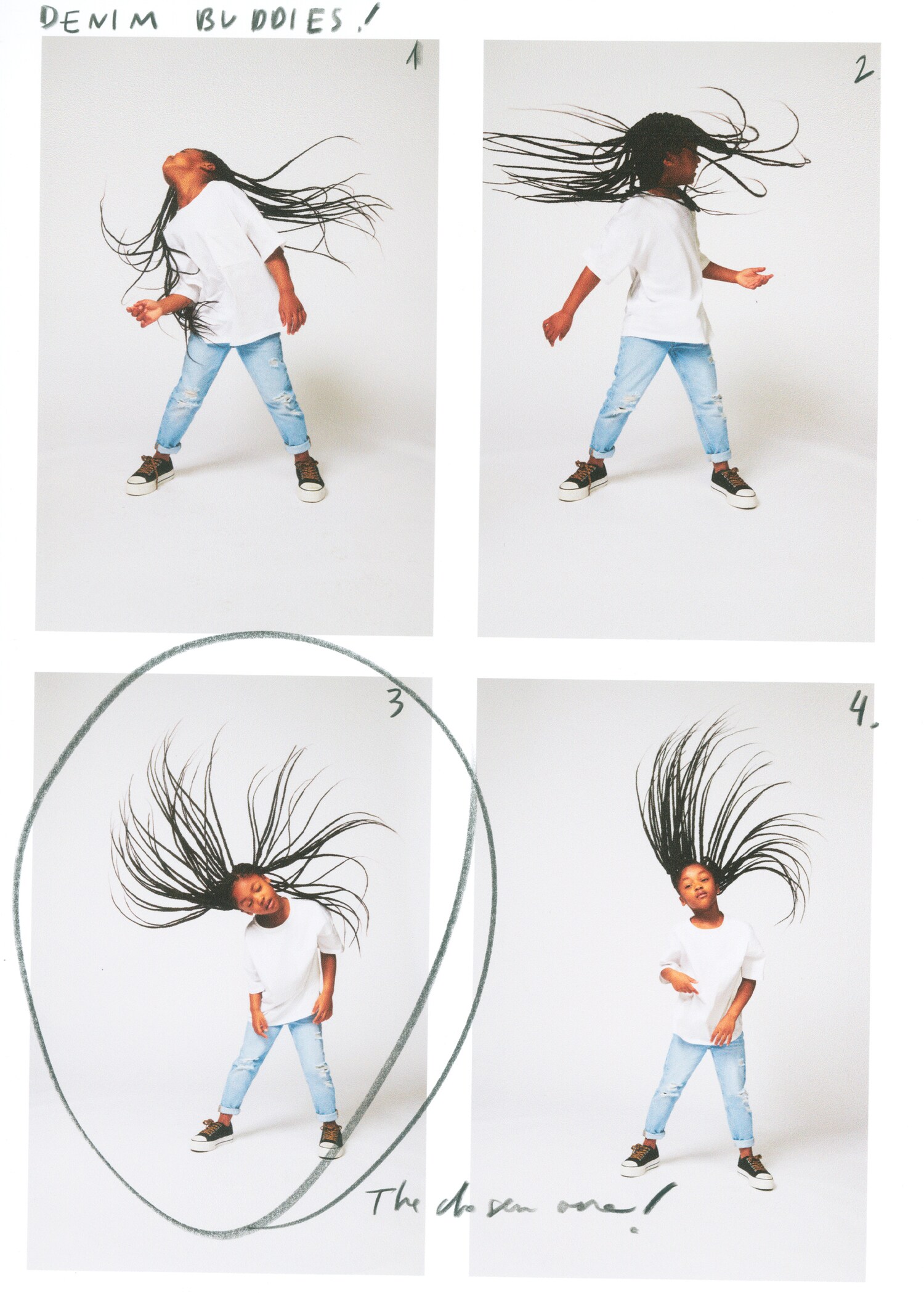 Mom fit decorative rips jeans - Details of the article 6