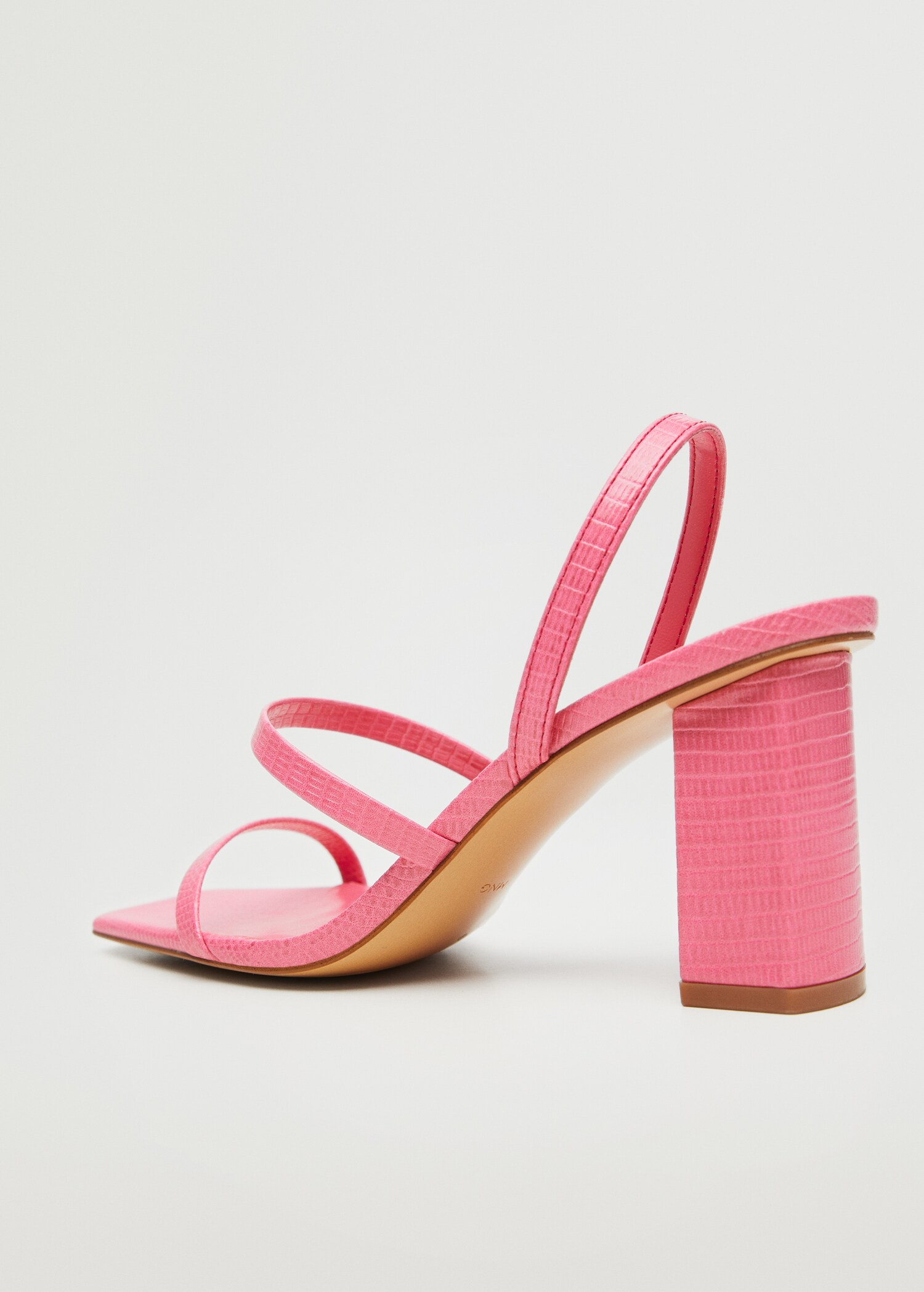 Strappy heeled sandals - Details of the article 2