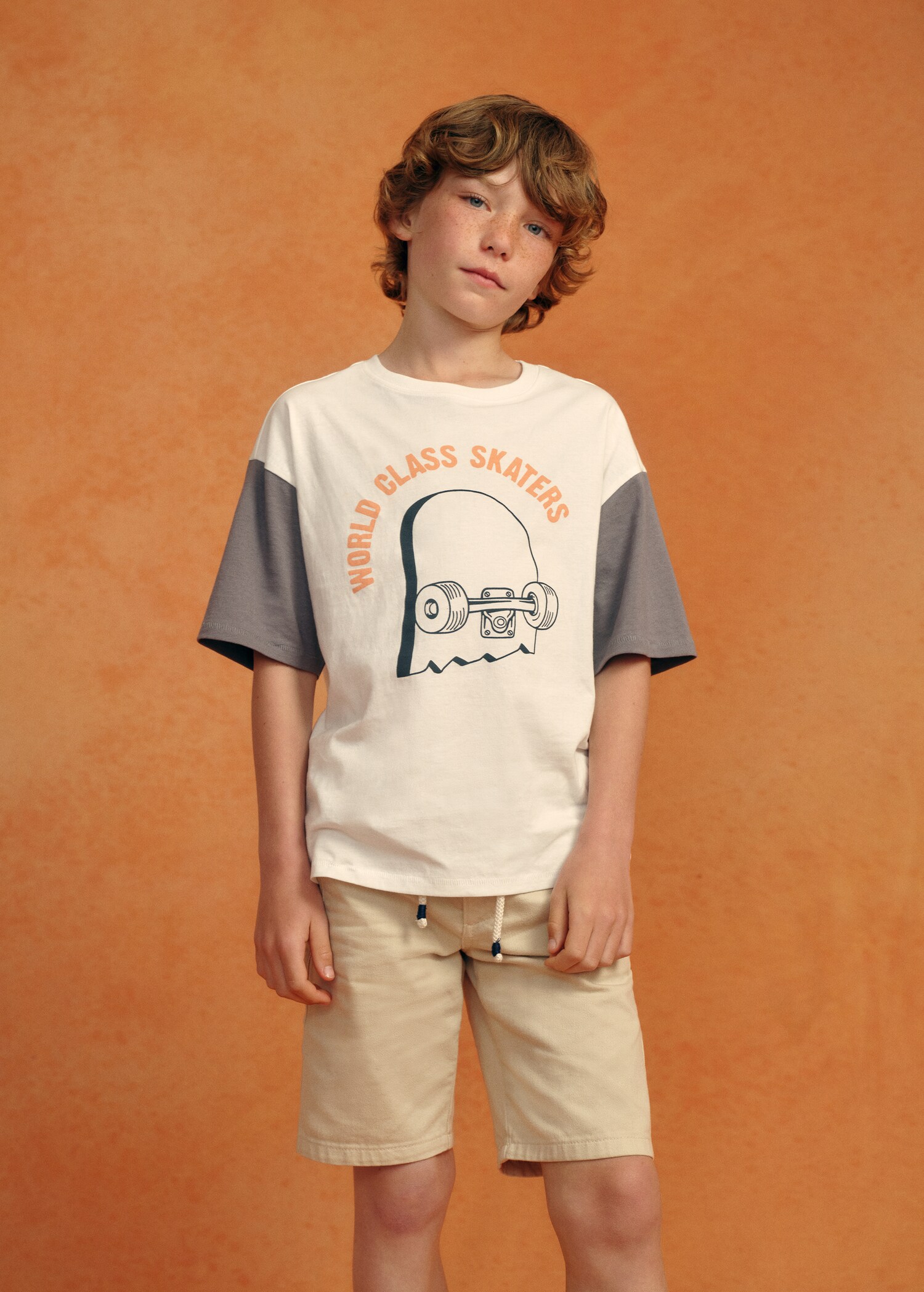 Cotton shorts with drawstring - Details of the article 6