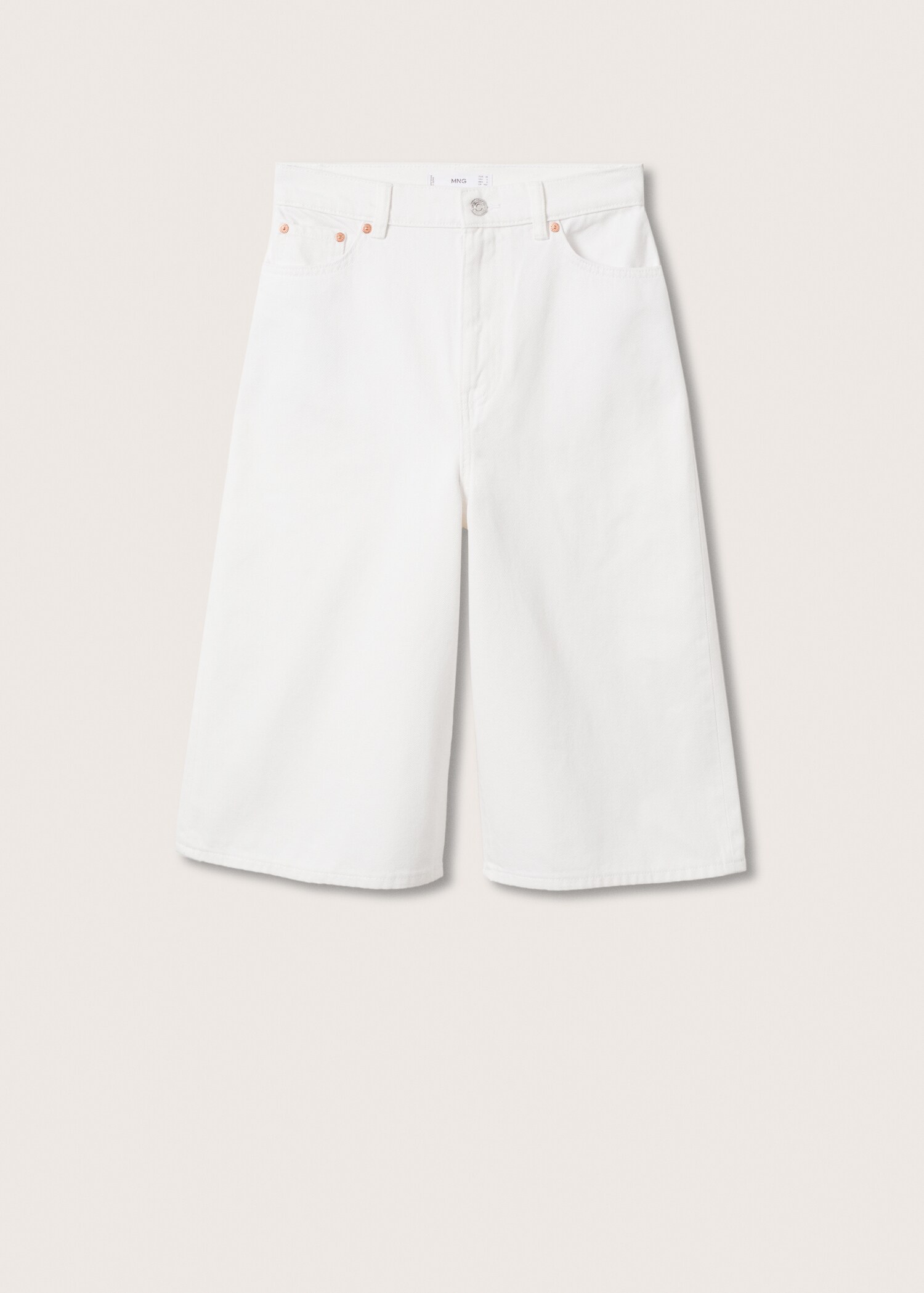 Denim Bermuda shorts - Article without model