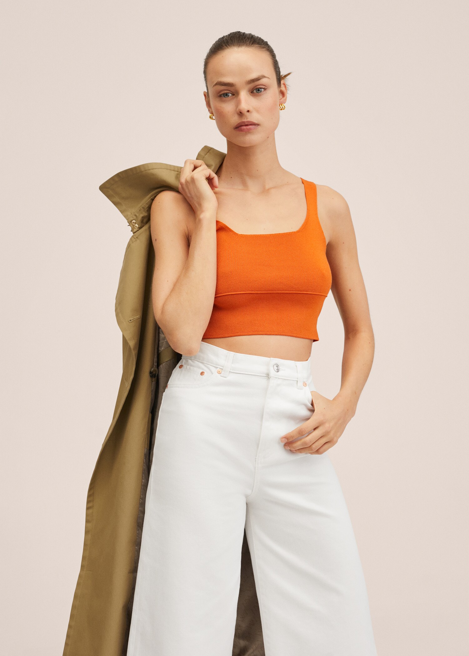 Denim Bermuda shorts - Details of the article 1